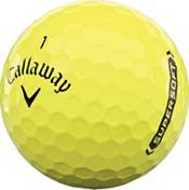Callaway 2021 Supersoft Gloss Yellow Golf Balls product image