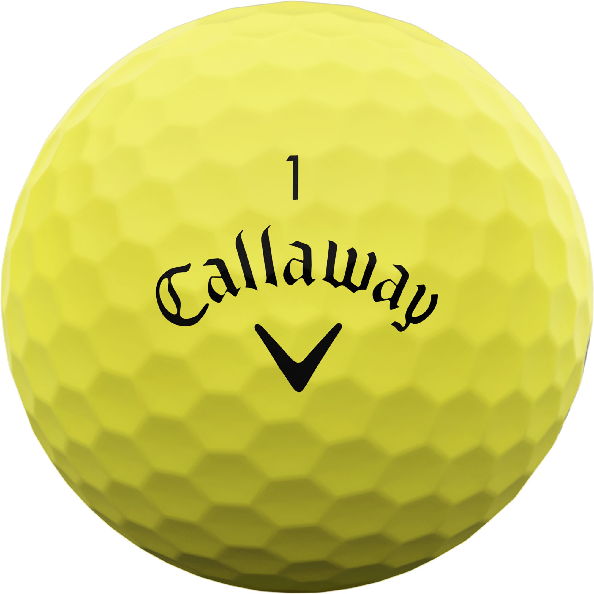 Callaway 2023 Supersoft Personalized Yellow Golf Balls product image