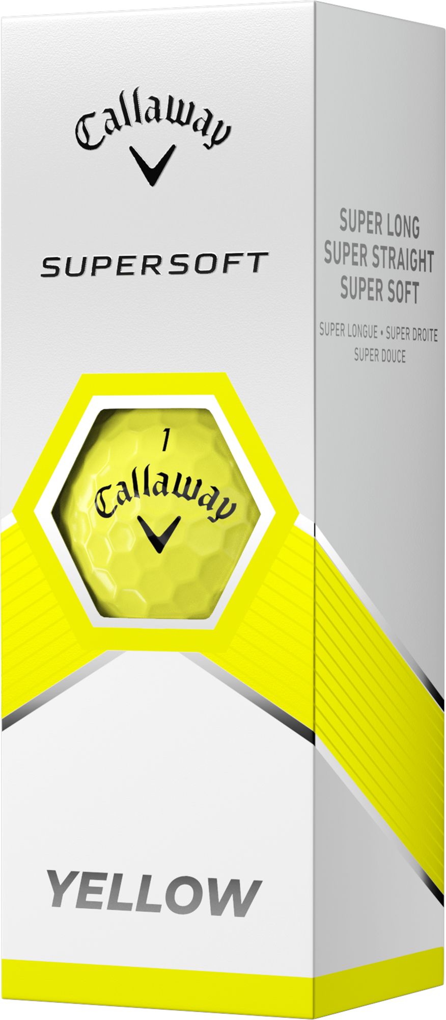 Callaway 2023 Supersoft Personalized Yellow Golf Balls product image