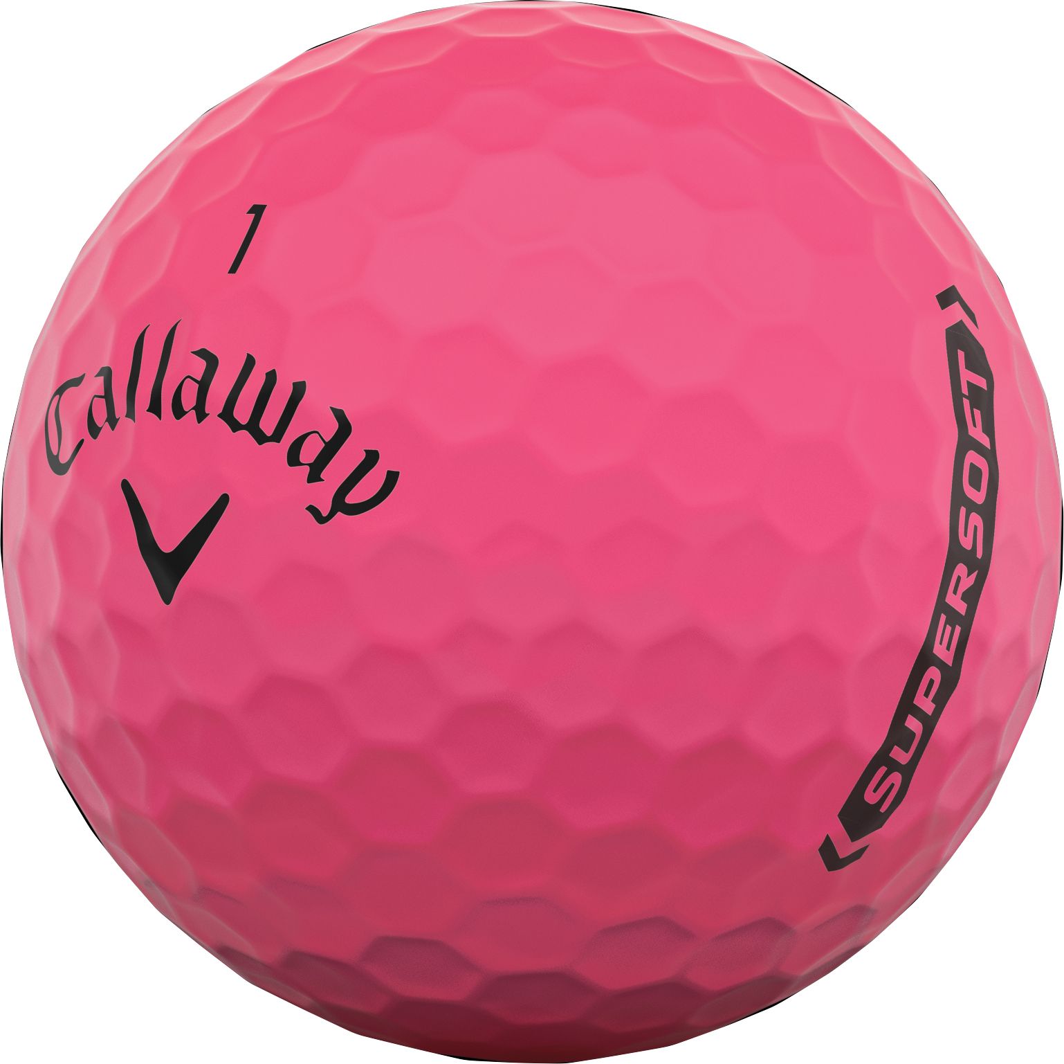 Callaway 2021 Supersoft Matte Pink Personalized Golf Balls product image