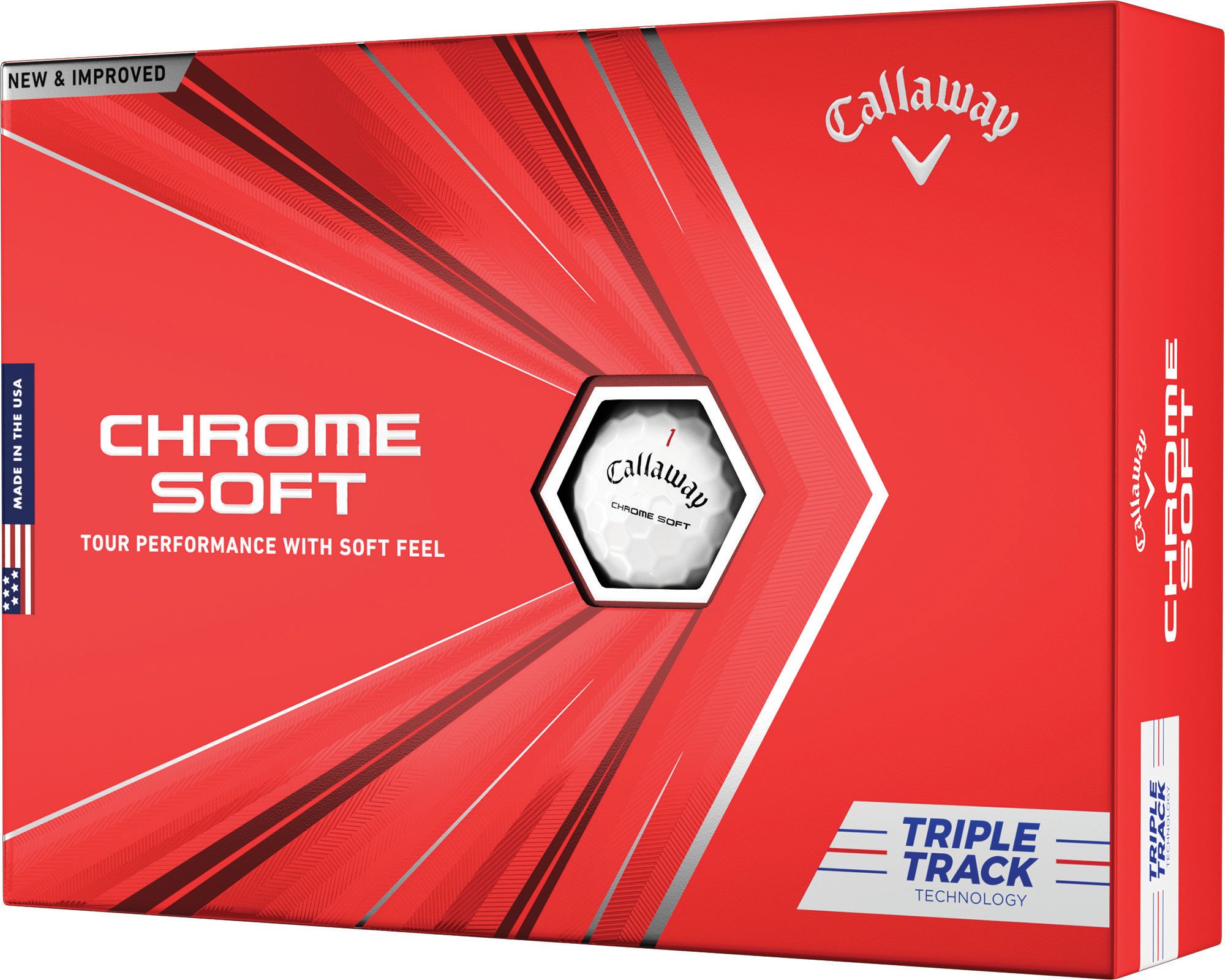 Callaway 2020 Chrome Soft Triple Track Golf Balls product image
