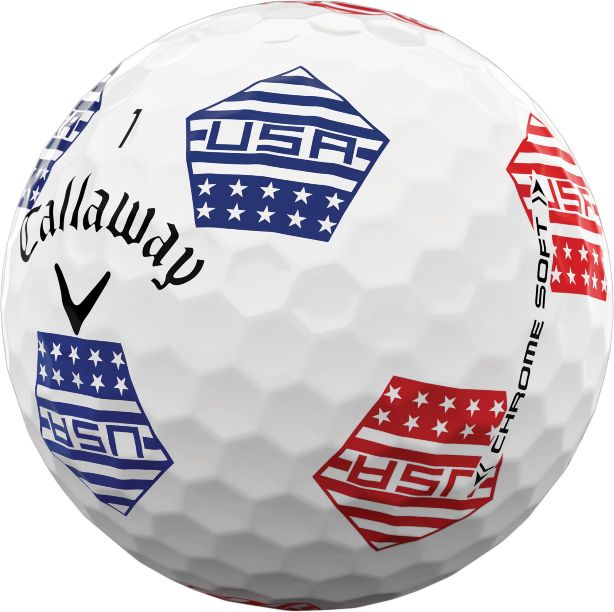Callaway 2022 Chrome Soft Truvis USA Golf Balls product image