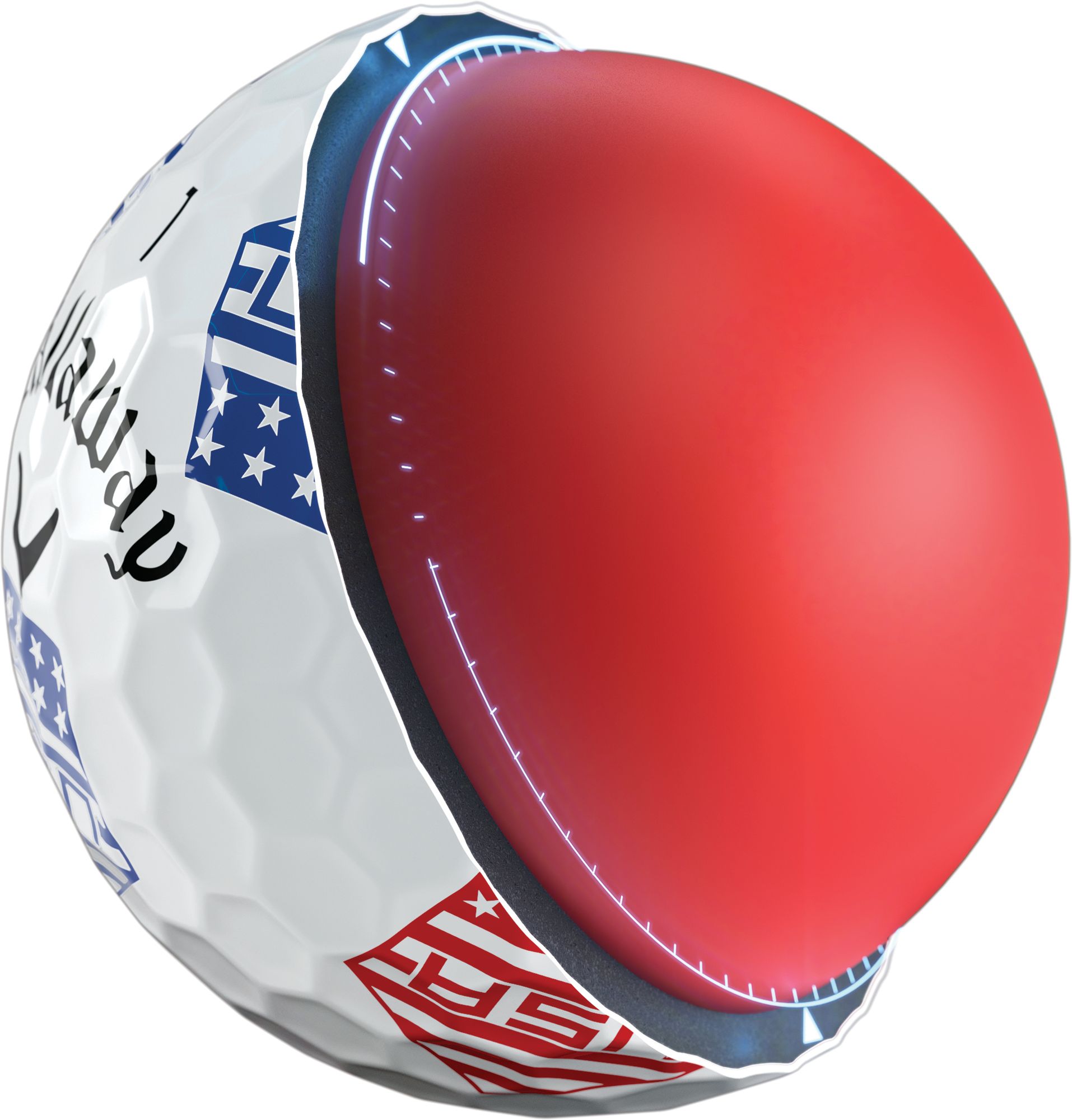 Callaway 2022 Chrome Soft Truvis USA Golf Balls product image