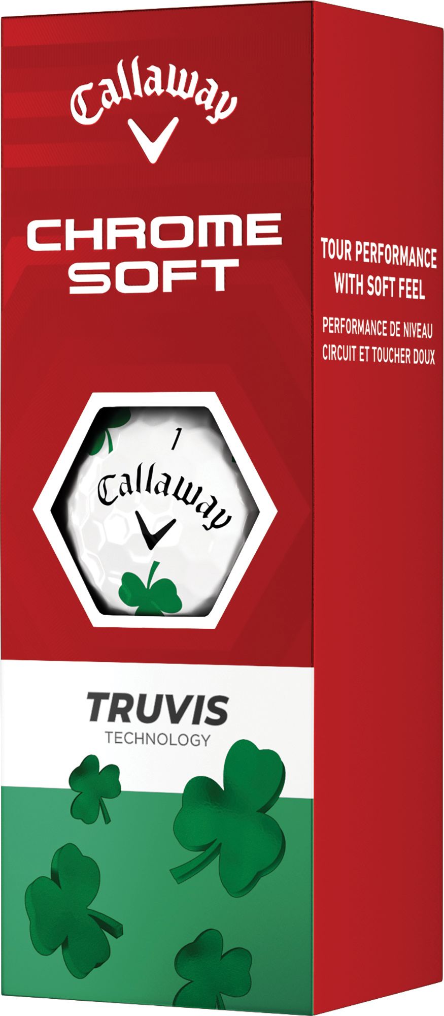 Callaway 2022 Chrome Soft Truvis Shamrock Golf Balls product image