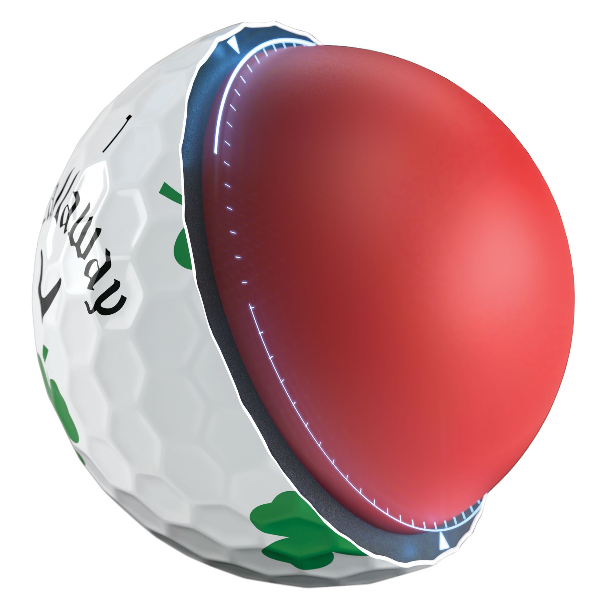Callaway 2022 Chrome Soft Truvis Shamrock Golf Balls product image