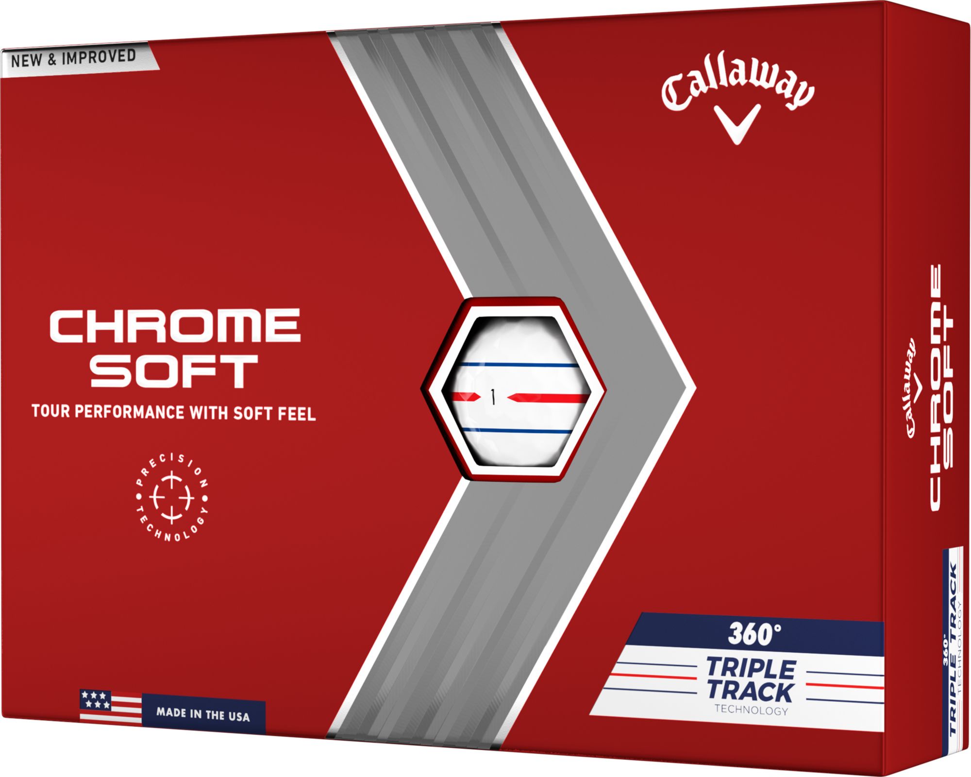 Callaway 2022 Chrome Soft Triple Track 360 Golf Balls product image