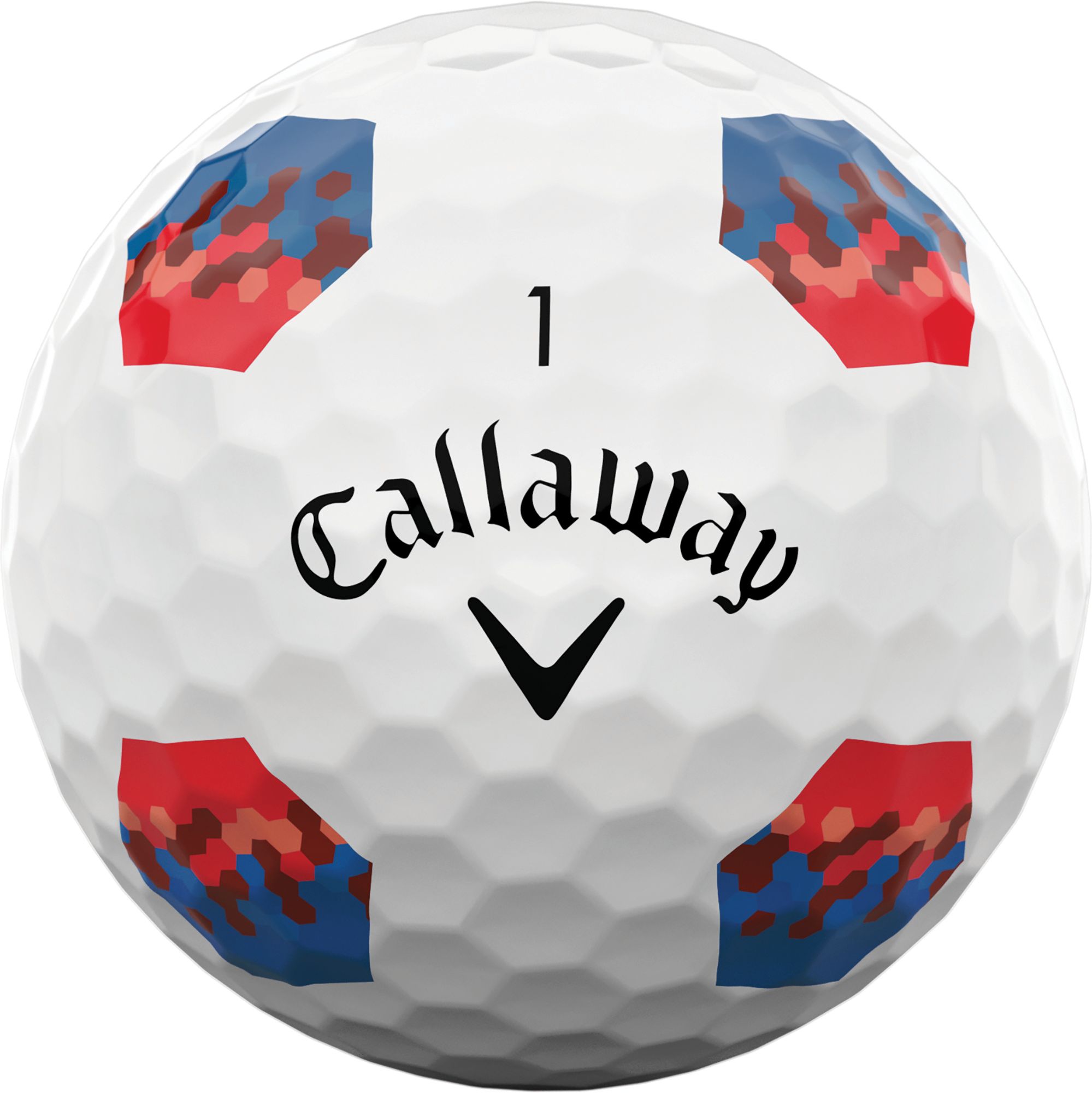 Callaway 2023 Chrome Soft Red & Blue TruTrack Golf Balls