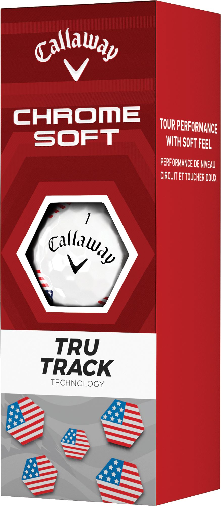 Callaway 2022 Chrome Soft USA TruTrack Golf Balls product image