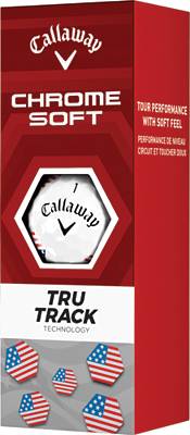 Callaway 2022 Chrome Soft USA Tru Track Golf Balls product image