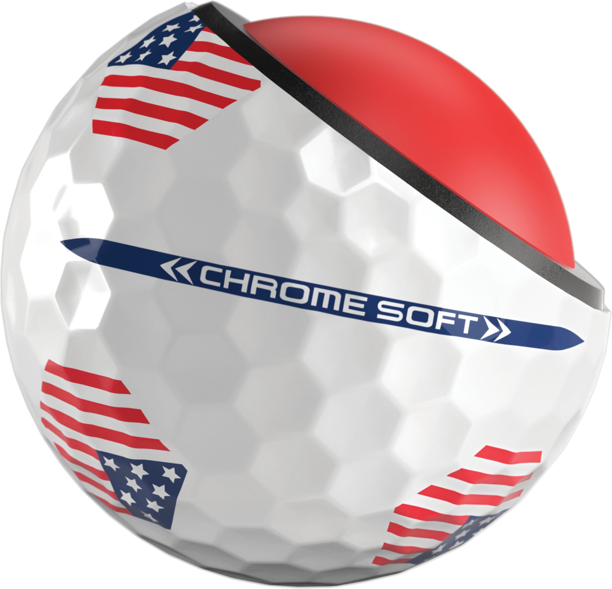 Callaway 2022 Chrome Soft USA TruTrack Golf Balls product image