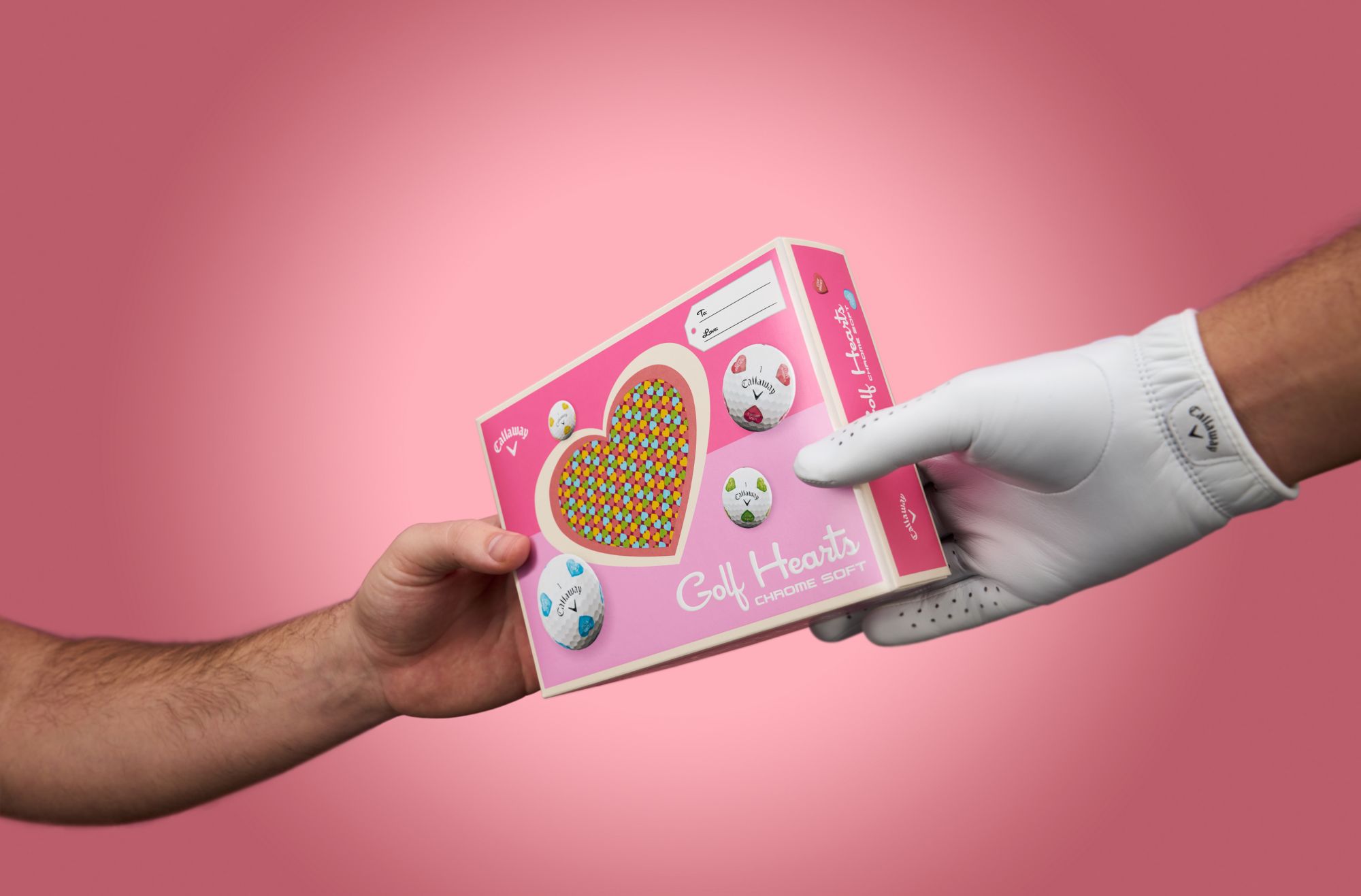 Callaway 2026 Chrome Soft Golf Hearts Golf Balls product image