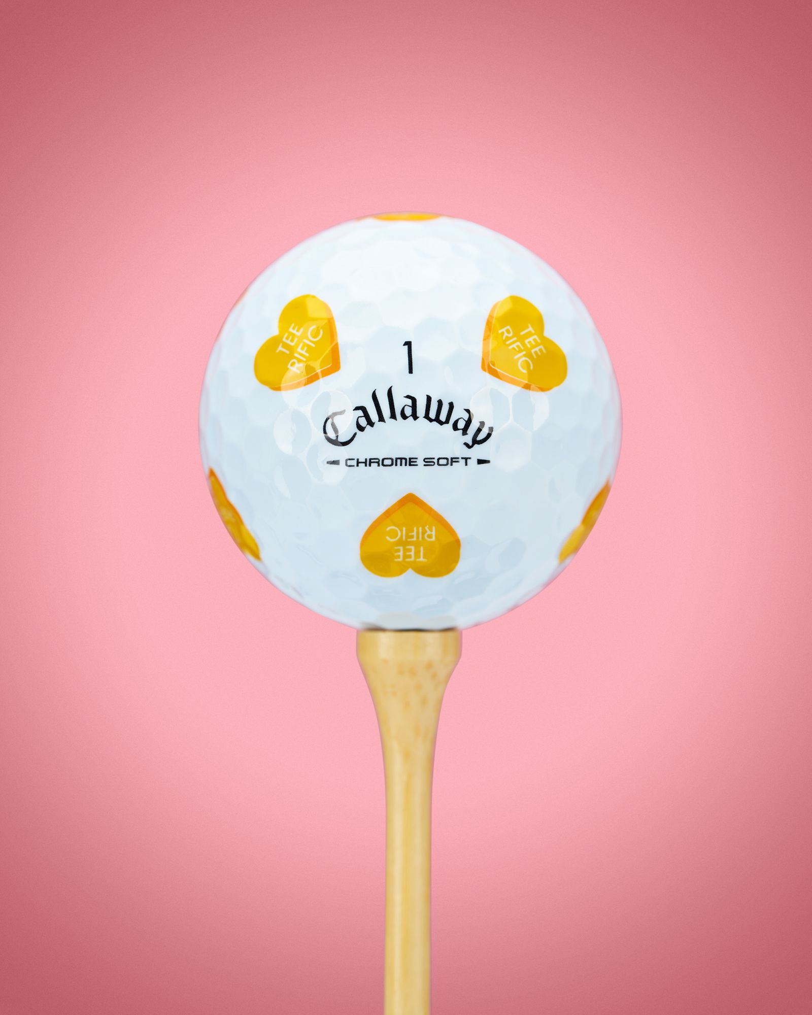 Callaway 2026 Chrome Soft Golf Hearts Golf Balls product image