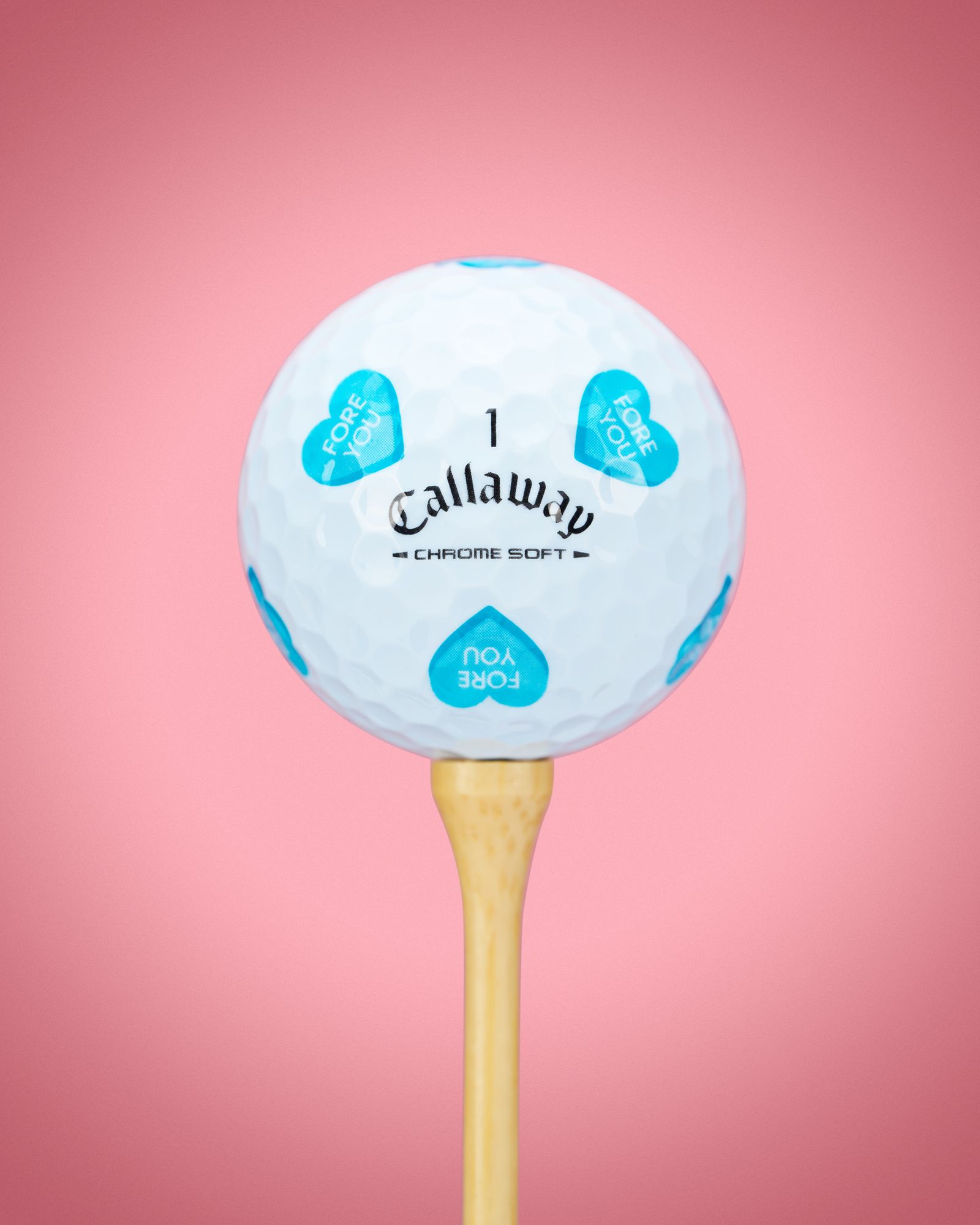 Callaway 2026 Chrome Soft Golf Hearts Golf Balls product image