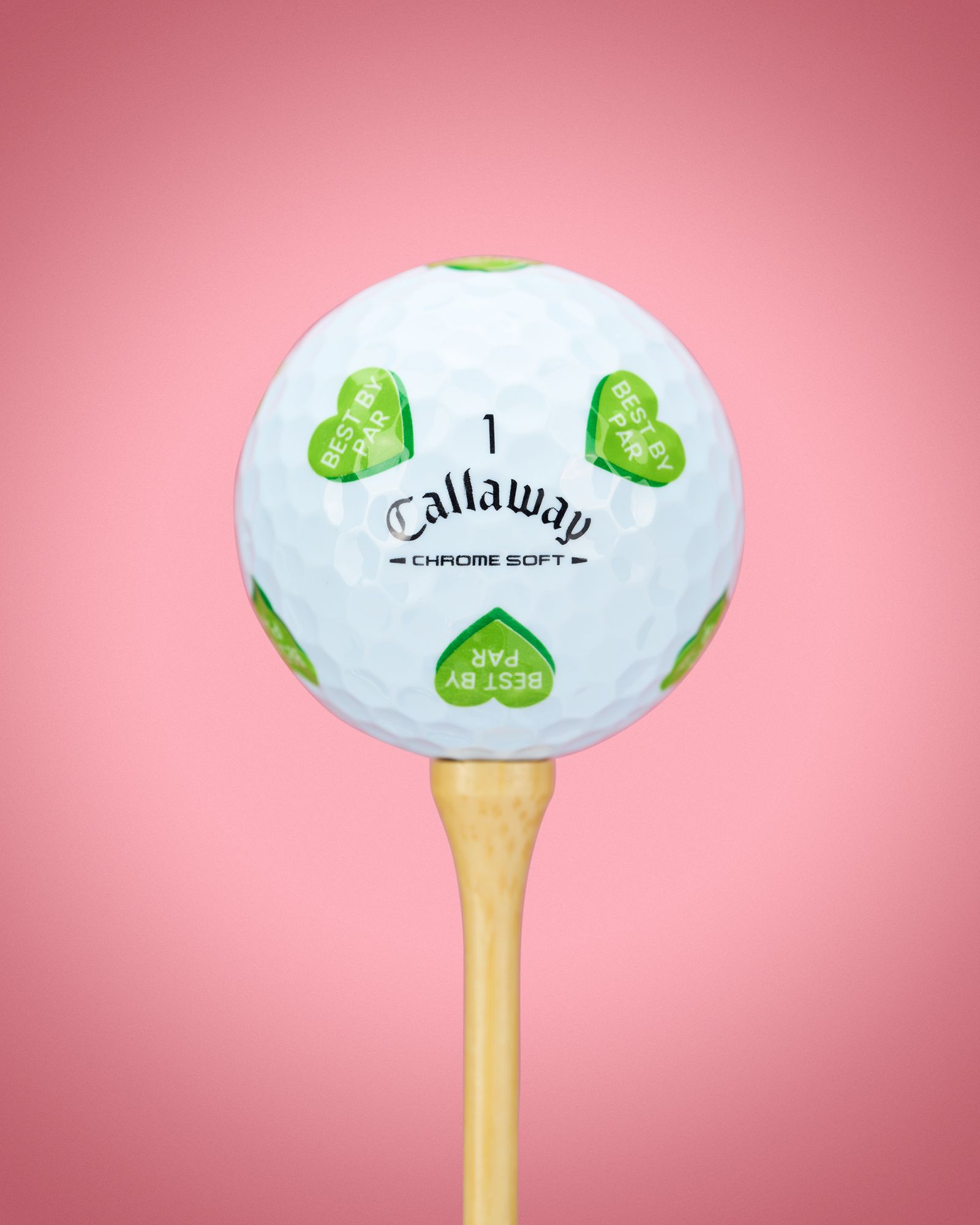 Callaway 2026 Chrome Soft Golf Hearts Golf Balls product image