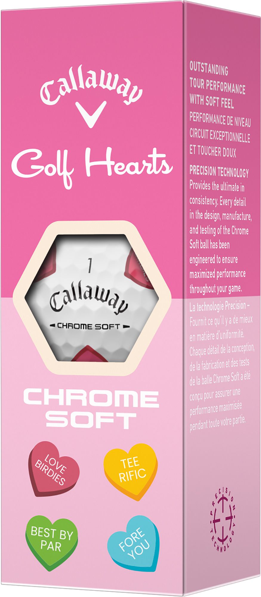 Callaway 2026 Chrome Soft Golf Hearts Golf Balls product image