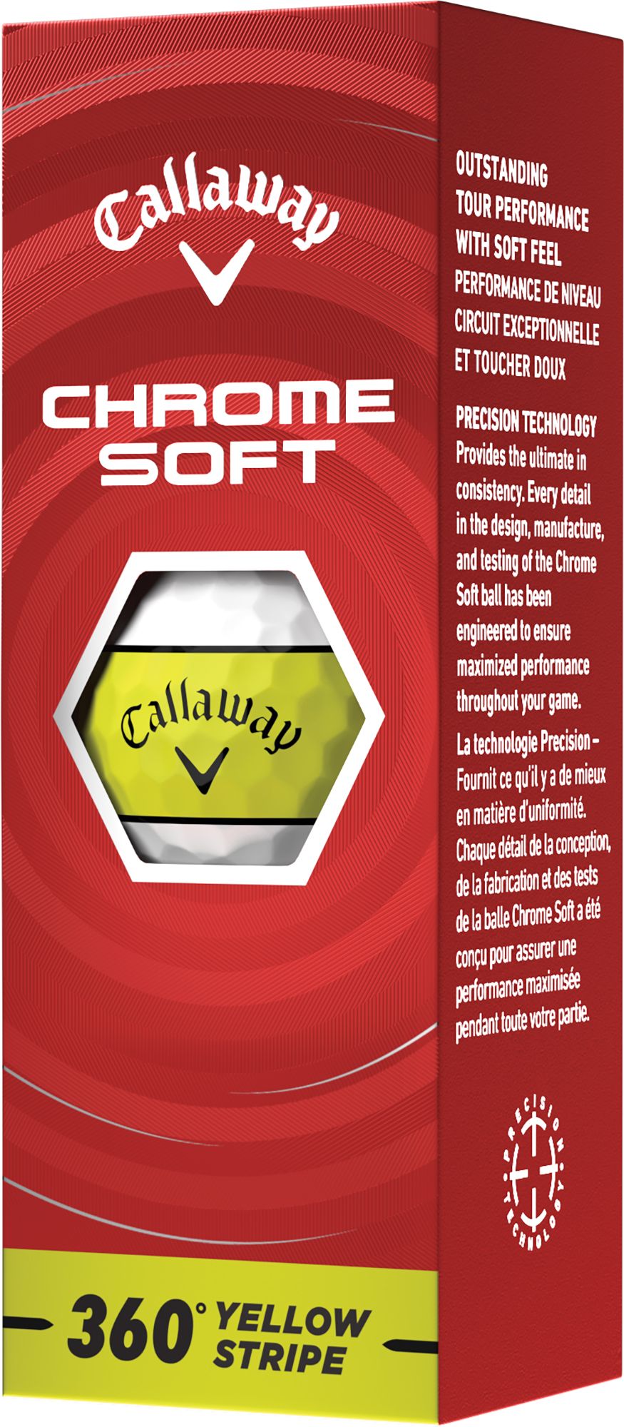 Callaway 2026 Chrome Soft 360 Stripe Golf Balls product image