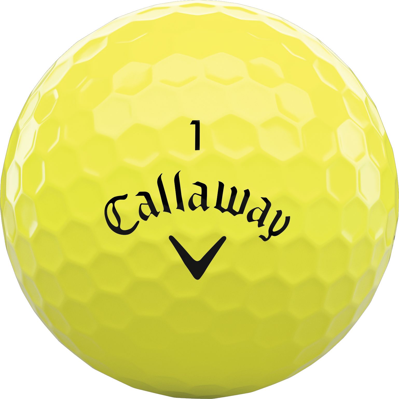 Callaway Warbird Yellow Personalized Golf Balls product image