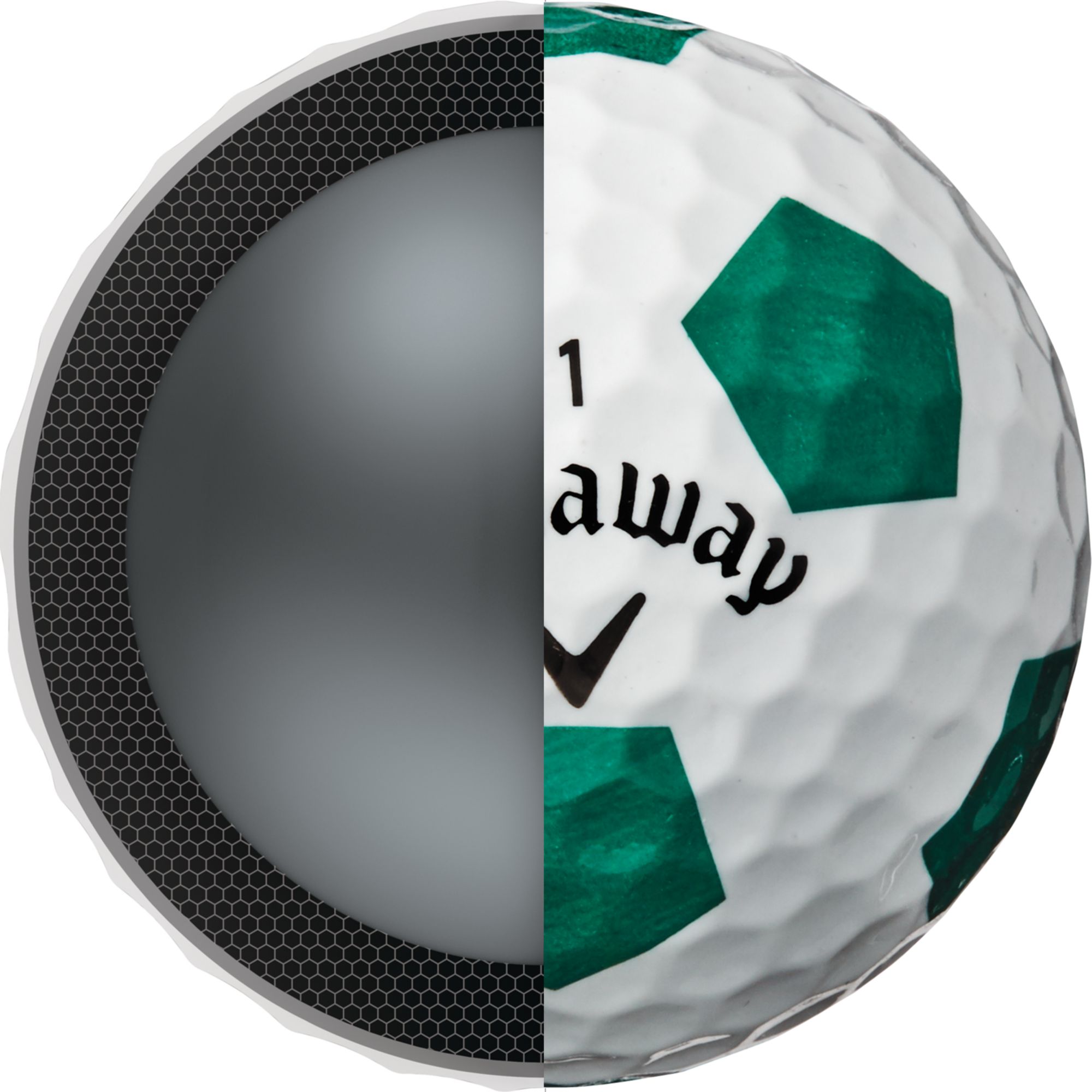 Callaway 2018 Chrome Soft X Truvis Green Golf Balls – Sports Matter Special Edition product image