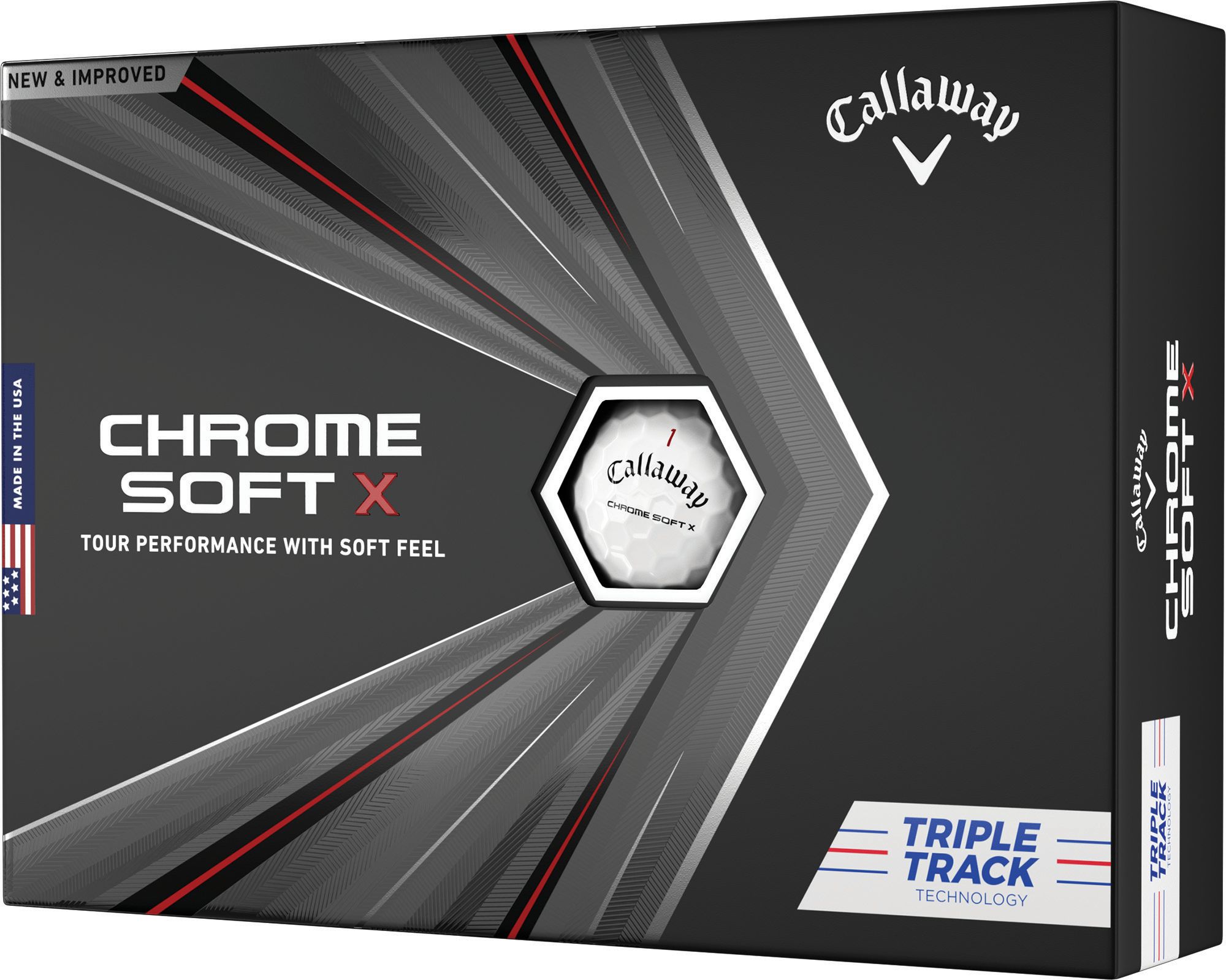 Callaway 2020 Chrome Soft X Triple Track Golf Balls product image