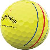Callaway 2022 Chrome Soft X Triple Track Yellow Personalized Golf Balls product image