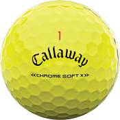 Callaway 2022 Chrome Soft X Triple Track Yellow Golf Balls product image