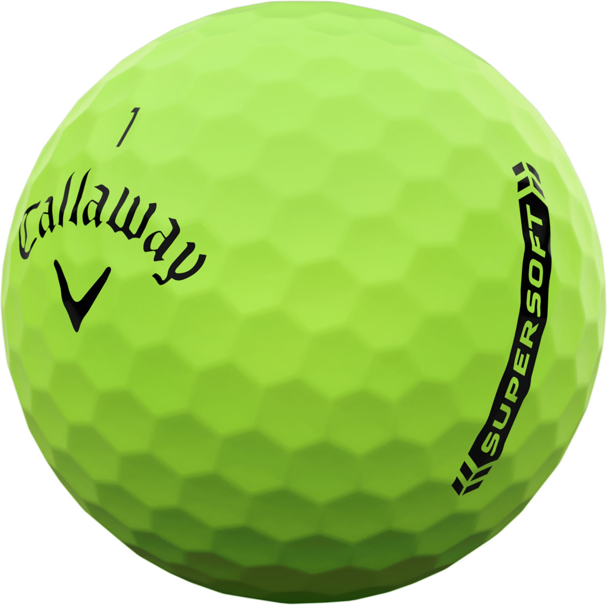 Callaway 2023 Supersoft Matte Green Personalized Golf Balls product image