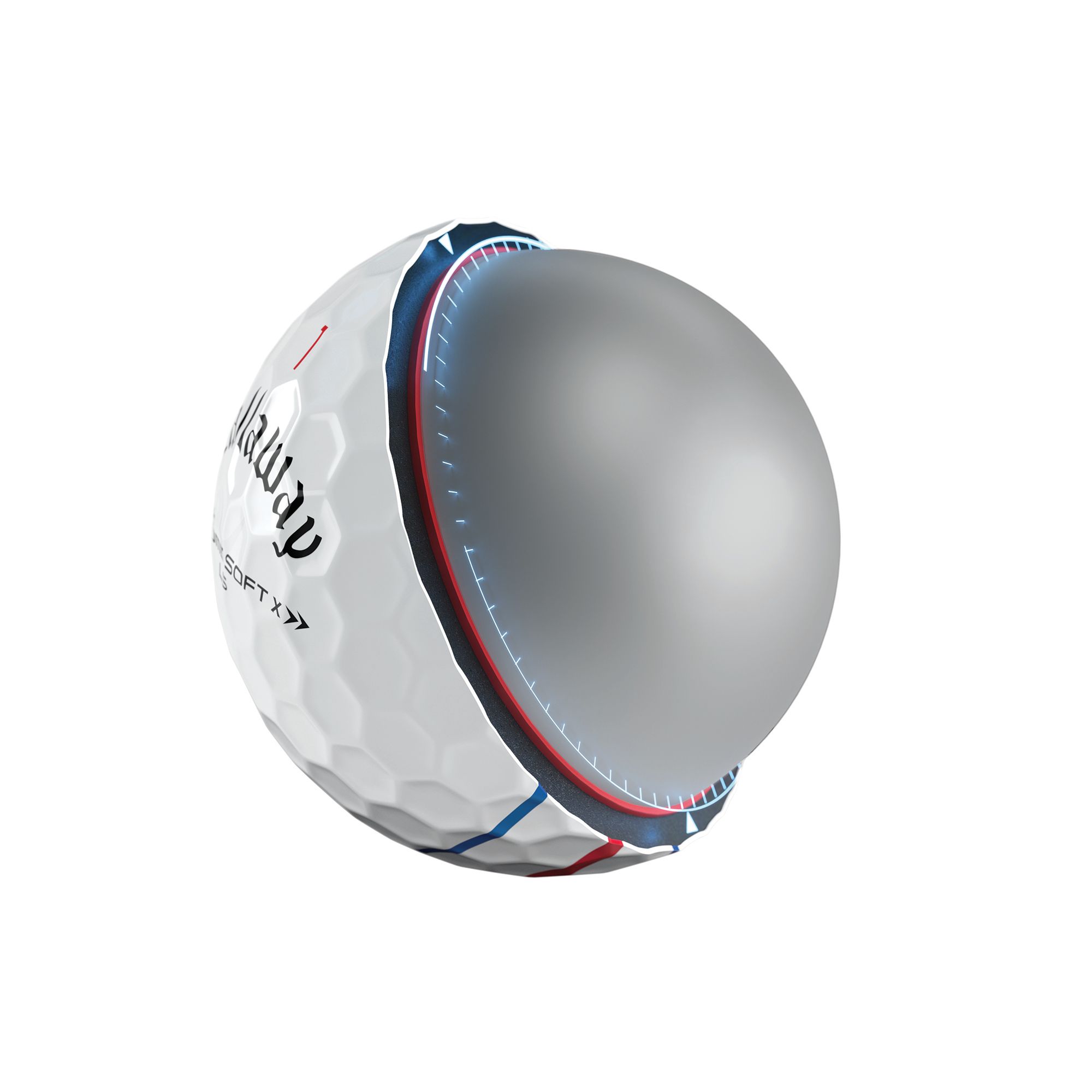 Callaway 2022 Chrome Soft X LS Triple Track Golf Balls - 3 Ball Sleeve |  Golf Galaxy