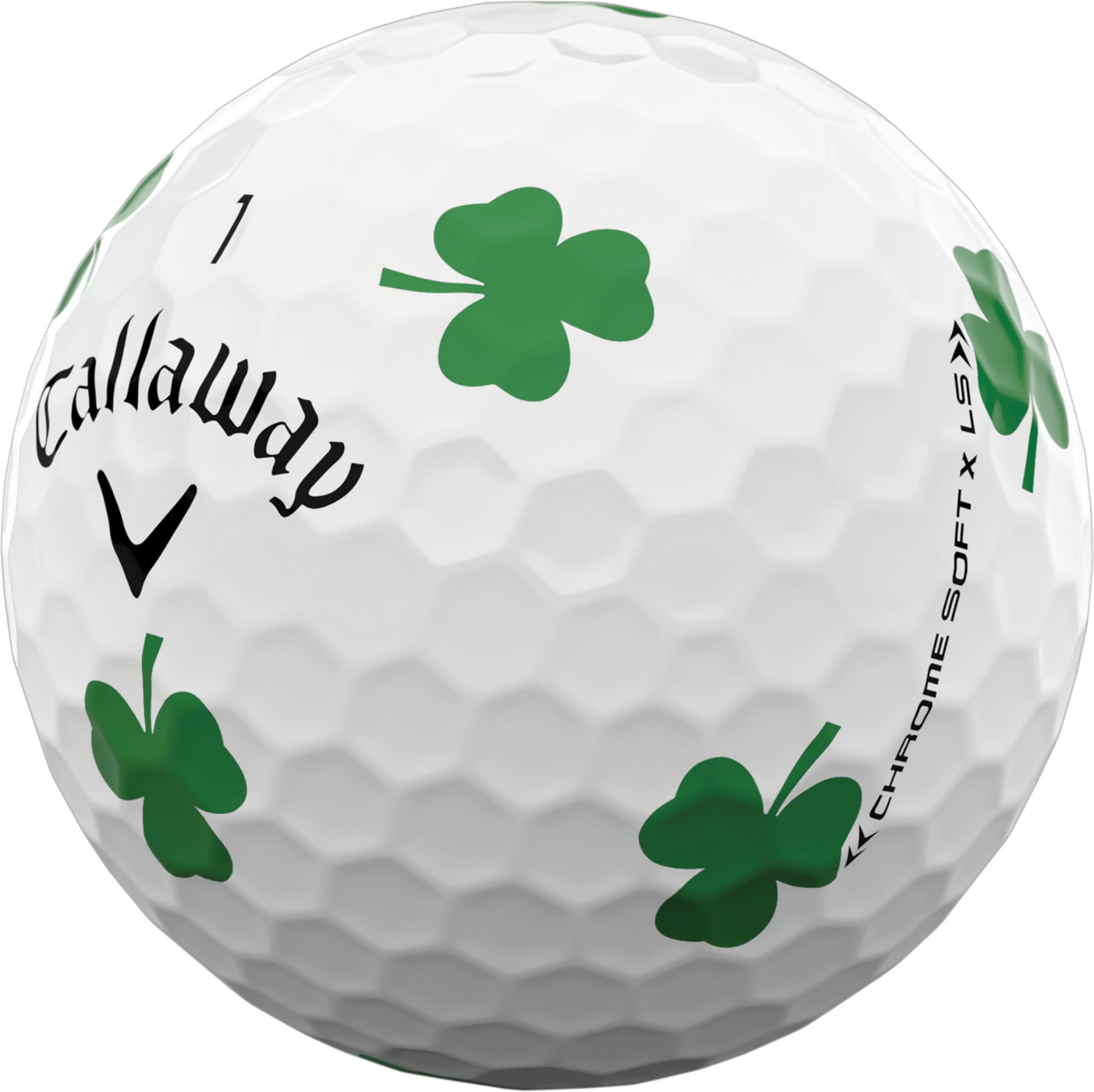 Callaway 2022 Chrome Soft X LS Truvis Shamrock Golf Balls product image