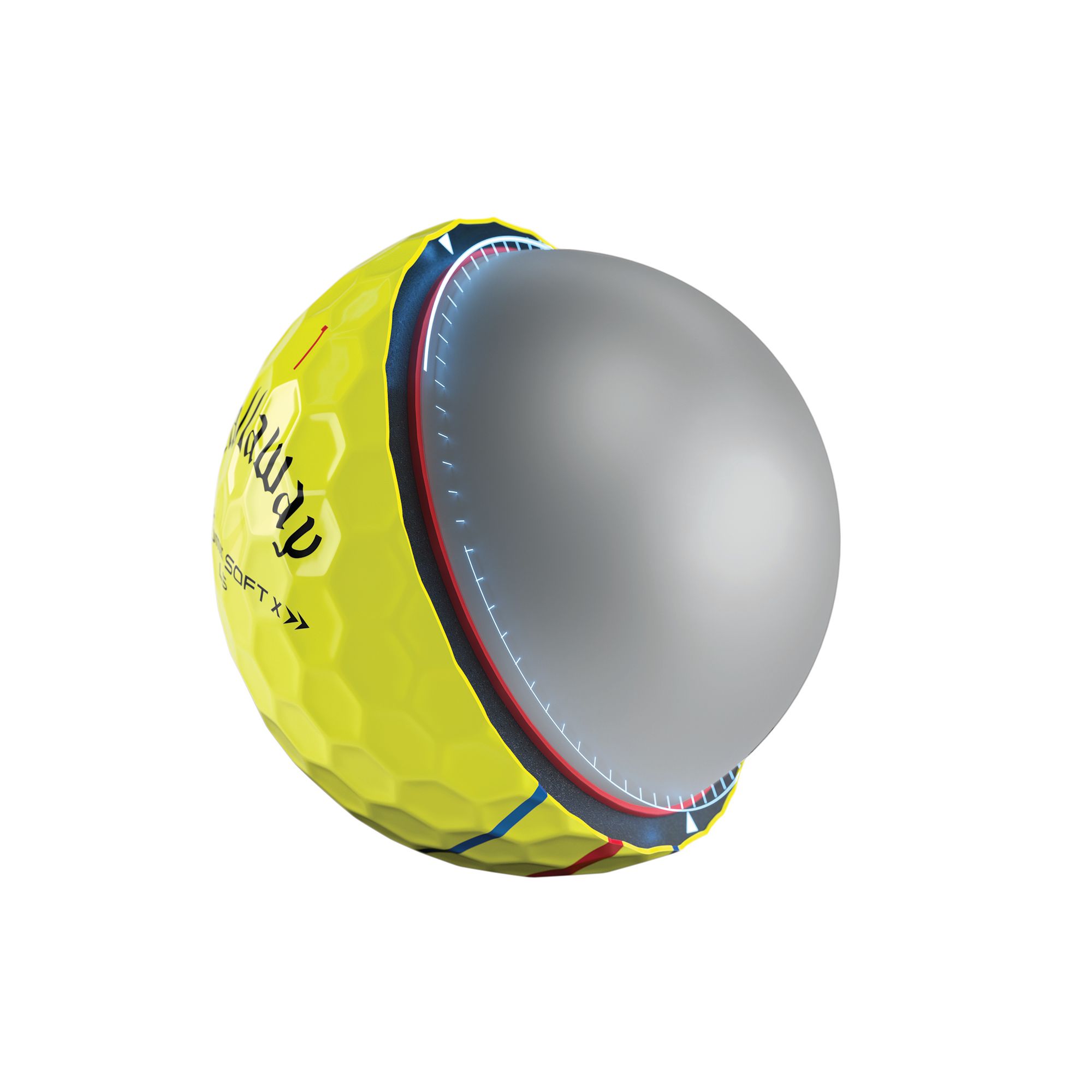 Callaway 2022 Chrome Soft X LS Triple Track Golf Balls product image