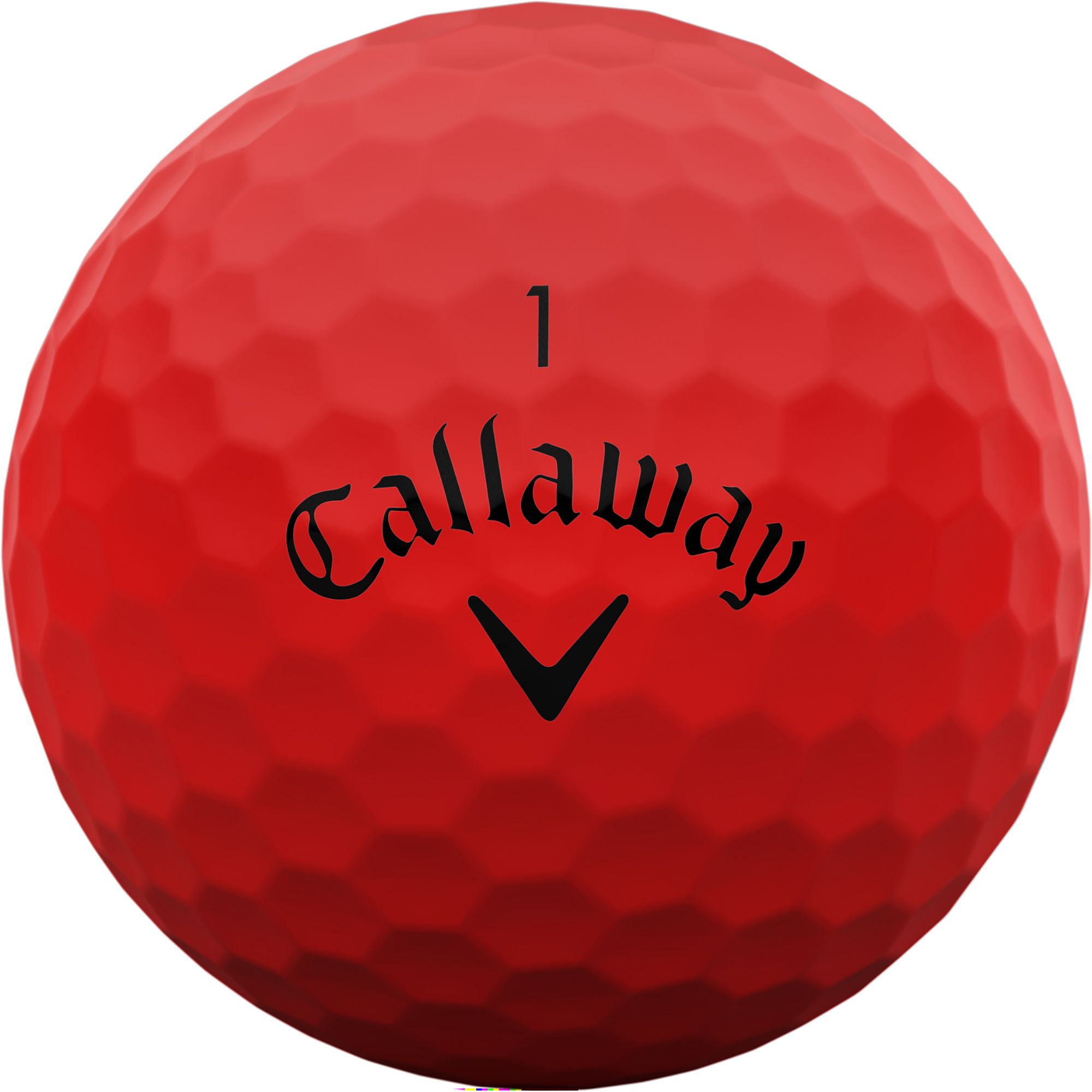 Callaway 2025 Superfast Bold Red Personalized Golf Balls - 15 Pack product image