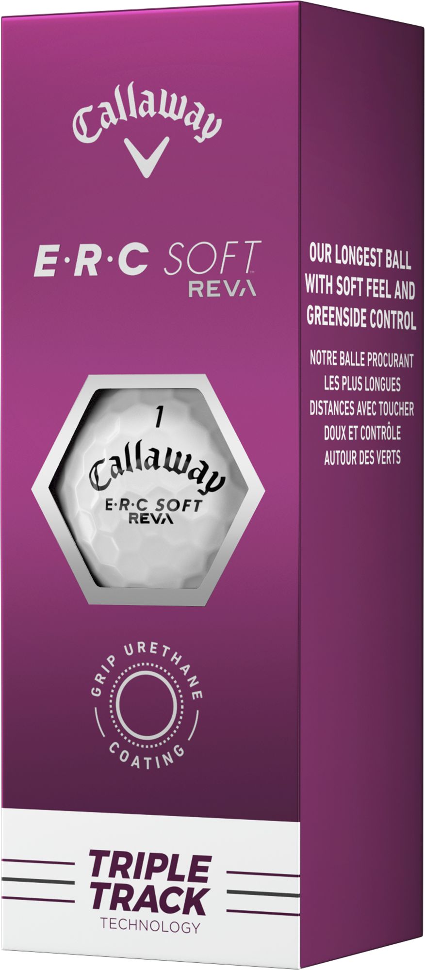 Callaway 2023 ERC Soft REVA Triple Track Personalized Golf Balls product image