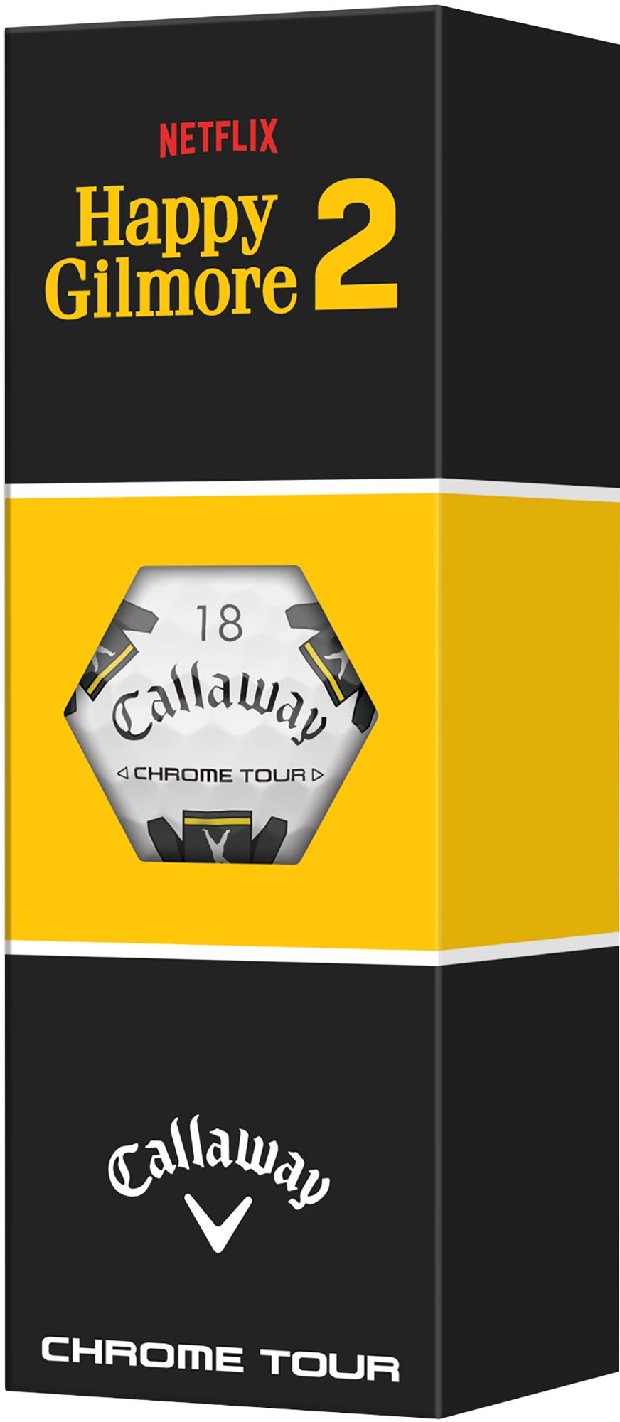Callaway 2025 Chrome Tour Happy Gilmore 2 Truvis Golf Balls product image