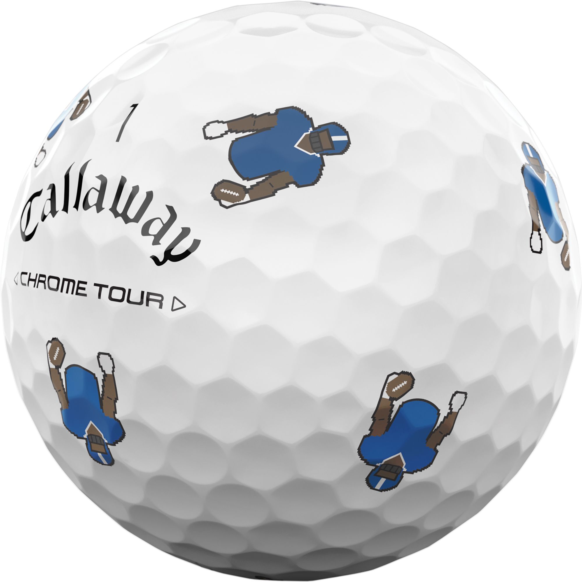 Callaway 2024 Chrome Tour Retro Football Truvis Golf Balls product image