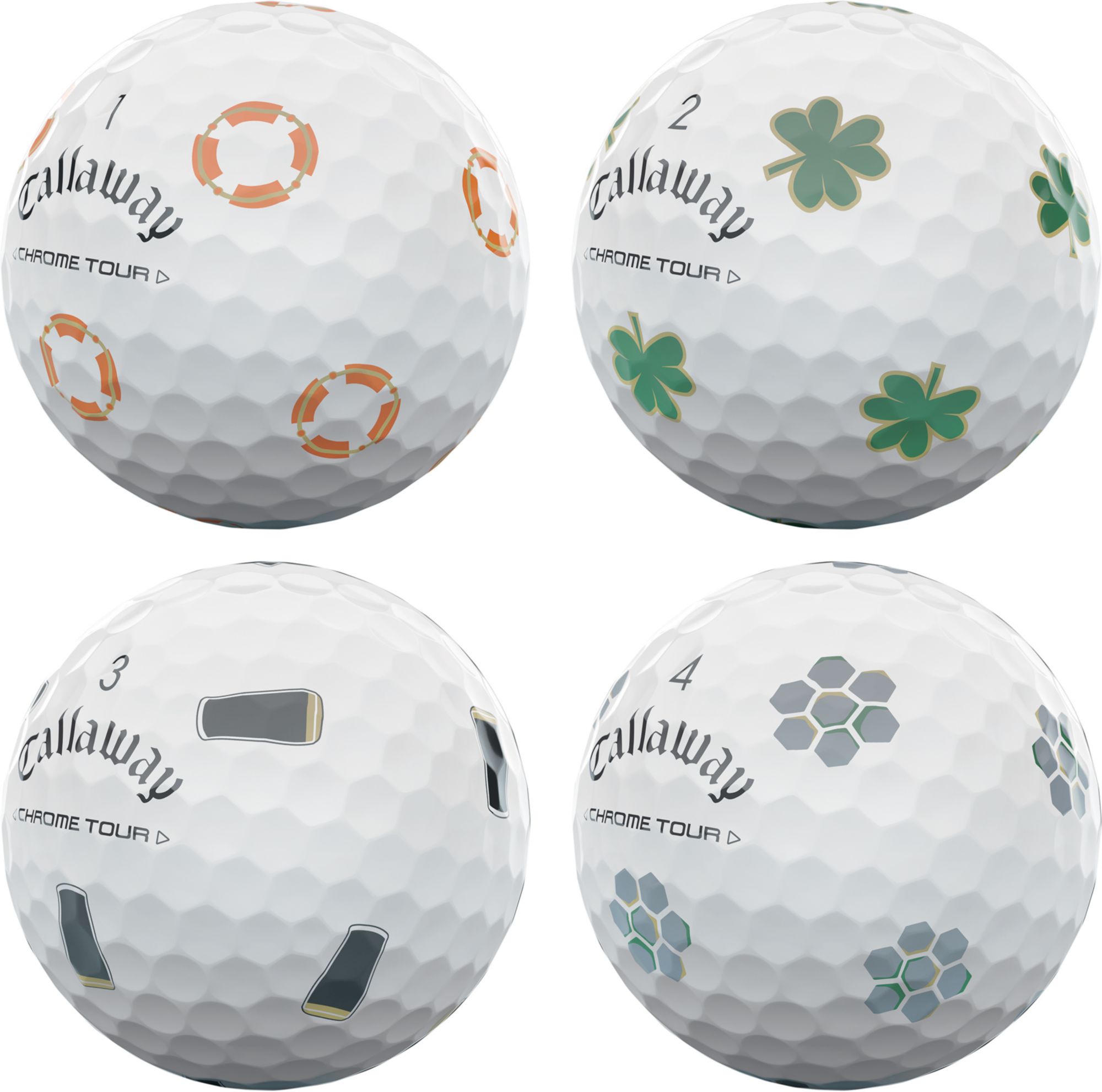 Callaway 2024 Chrome Tour 2025 July Major Truvis Golf Balls product image