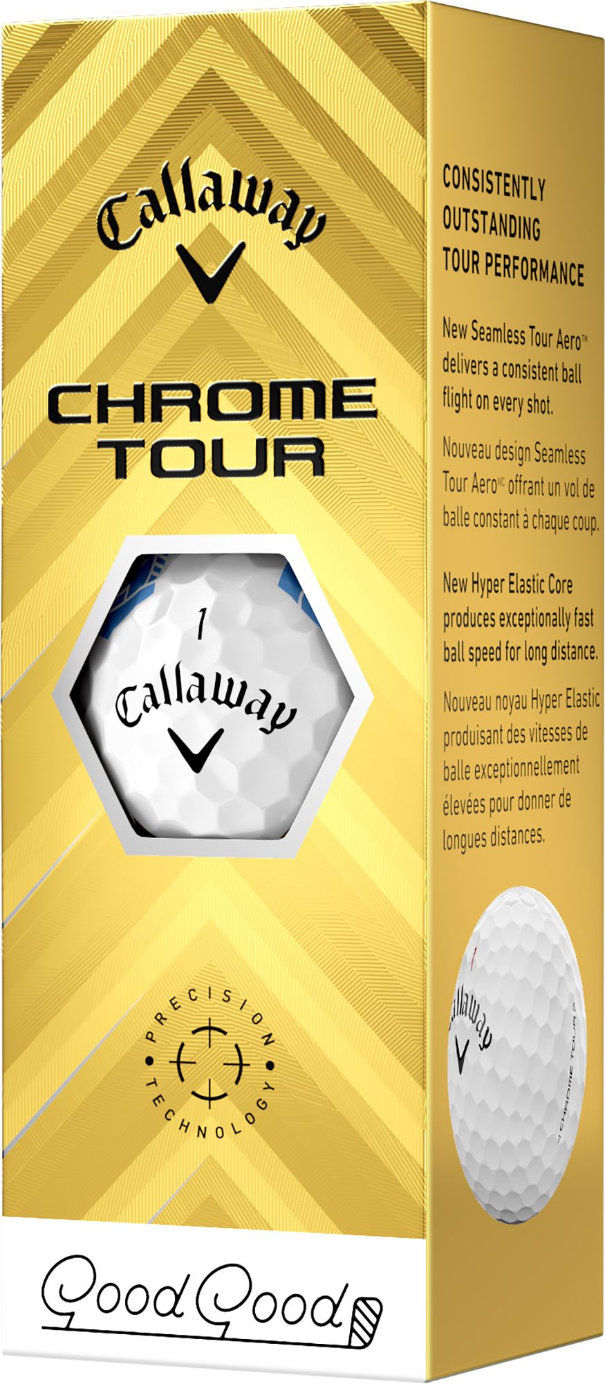 Callaway 2024 Chrome Tour Good Good TruTrack Golf Balls product image