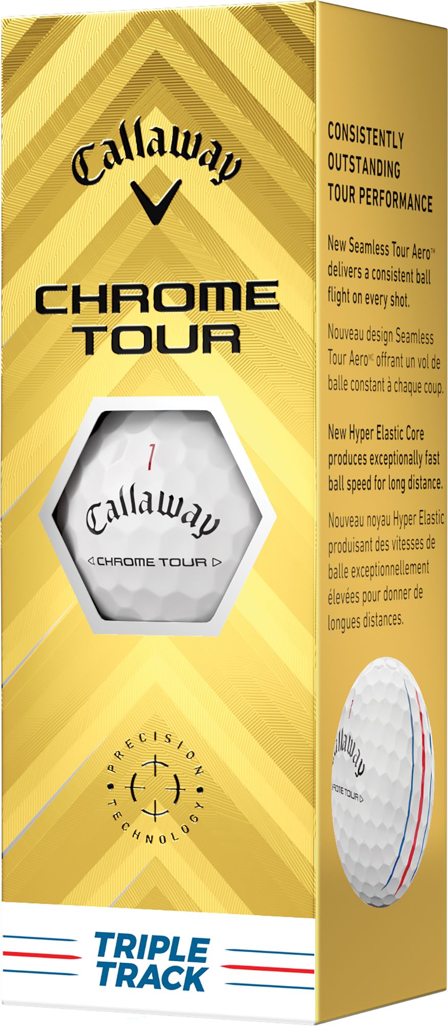 Callaway 2024 Chrome Tour Triple Track Golf Balls - 4 Dozen product image
