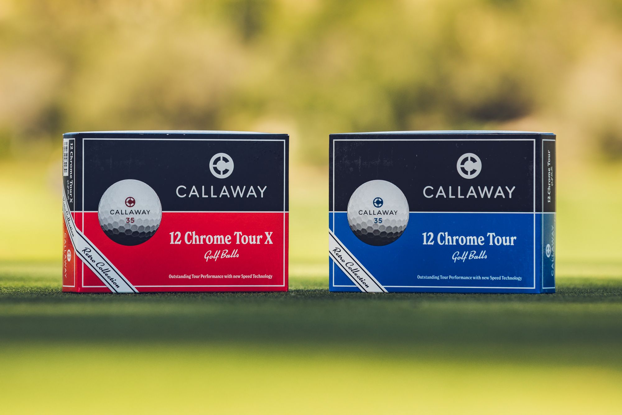 Callaway 2026 Chrome Tour Retro Collection Golf Balls product image