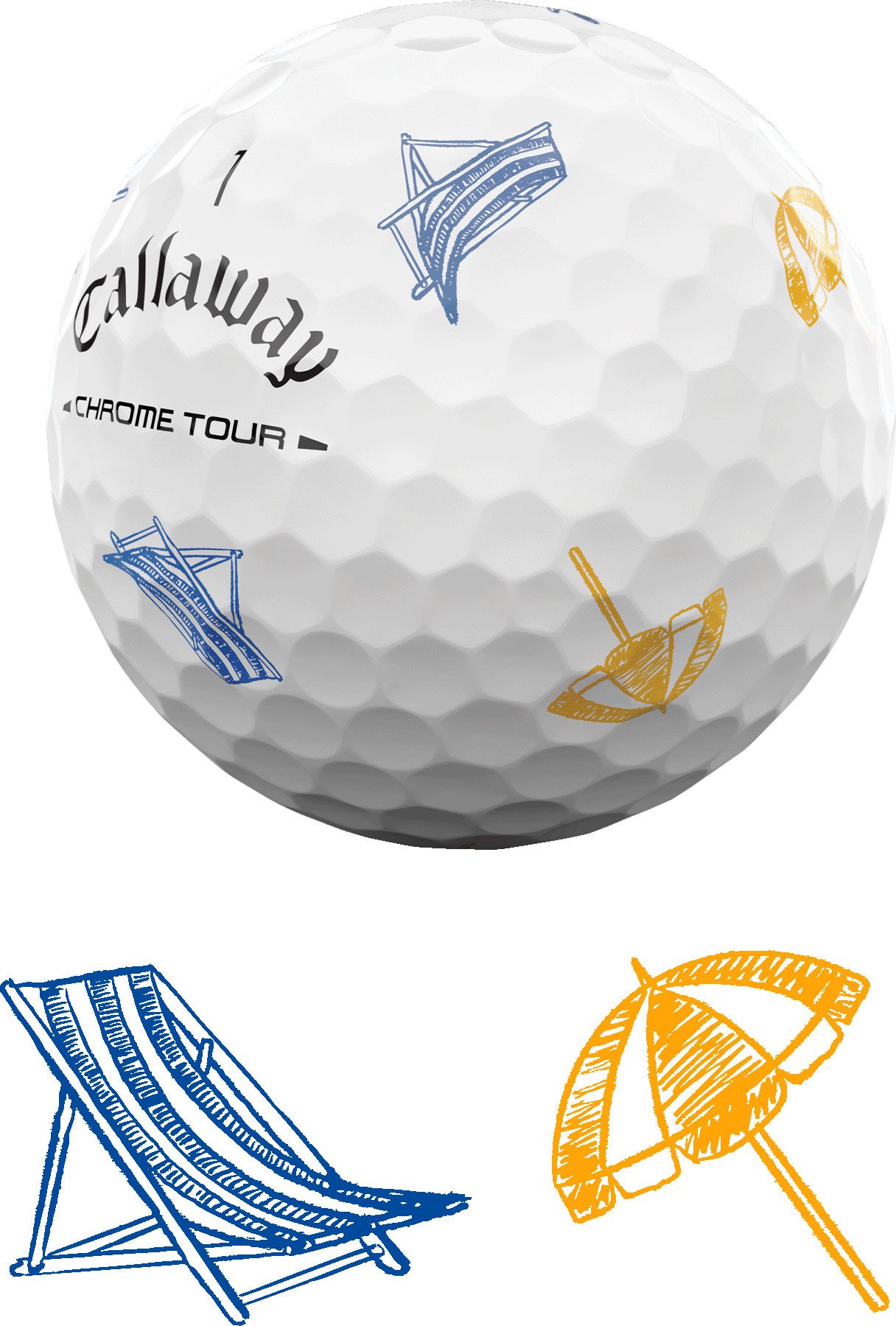Callaway 2026 Chrome Tour Coastal Summer Golf Balls product image