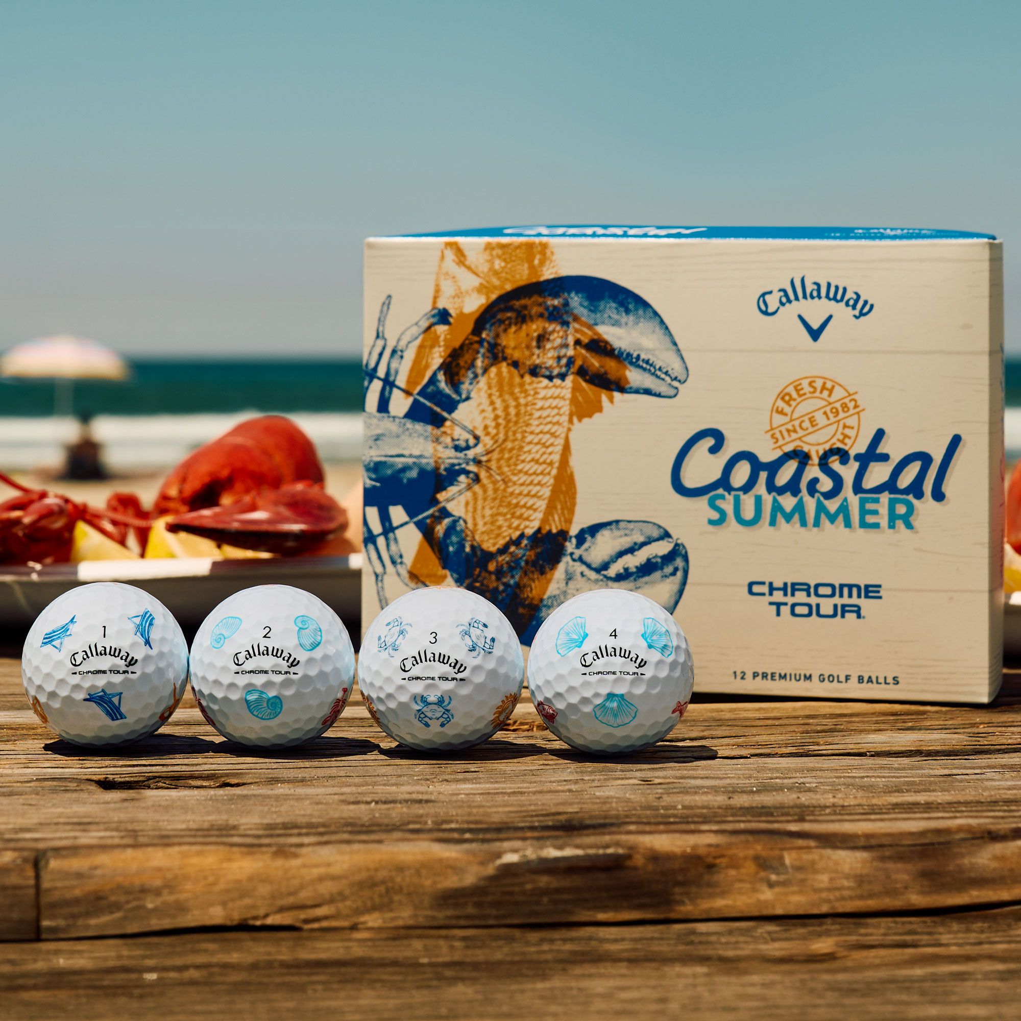 Callaway 2026 Chrome Tour Coastal Summer Golf Balls product image