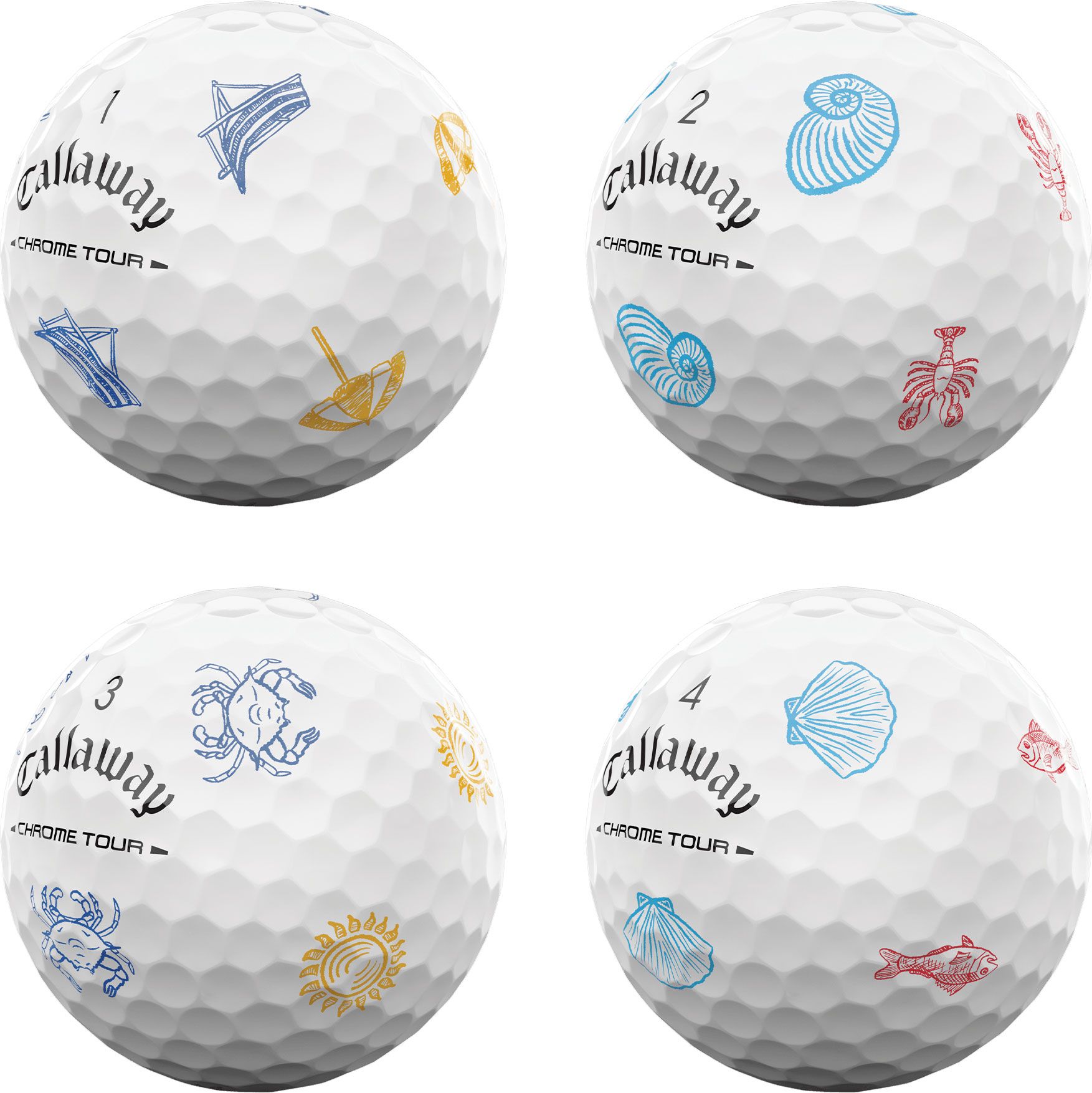 Callaway 2026 Chrome Tour Coastal Summer Golf Balls product image