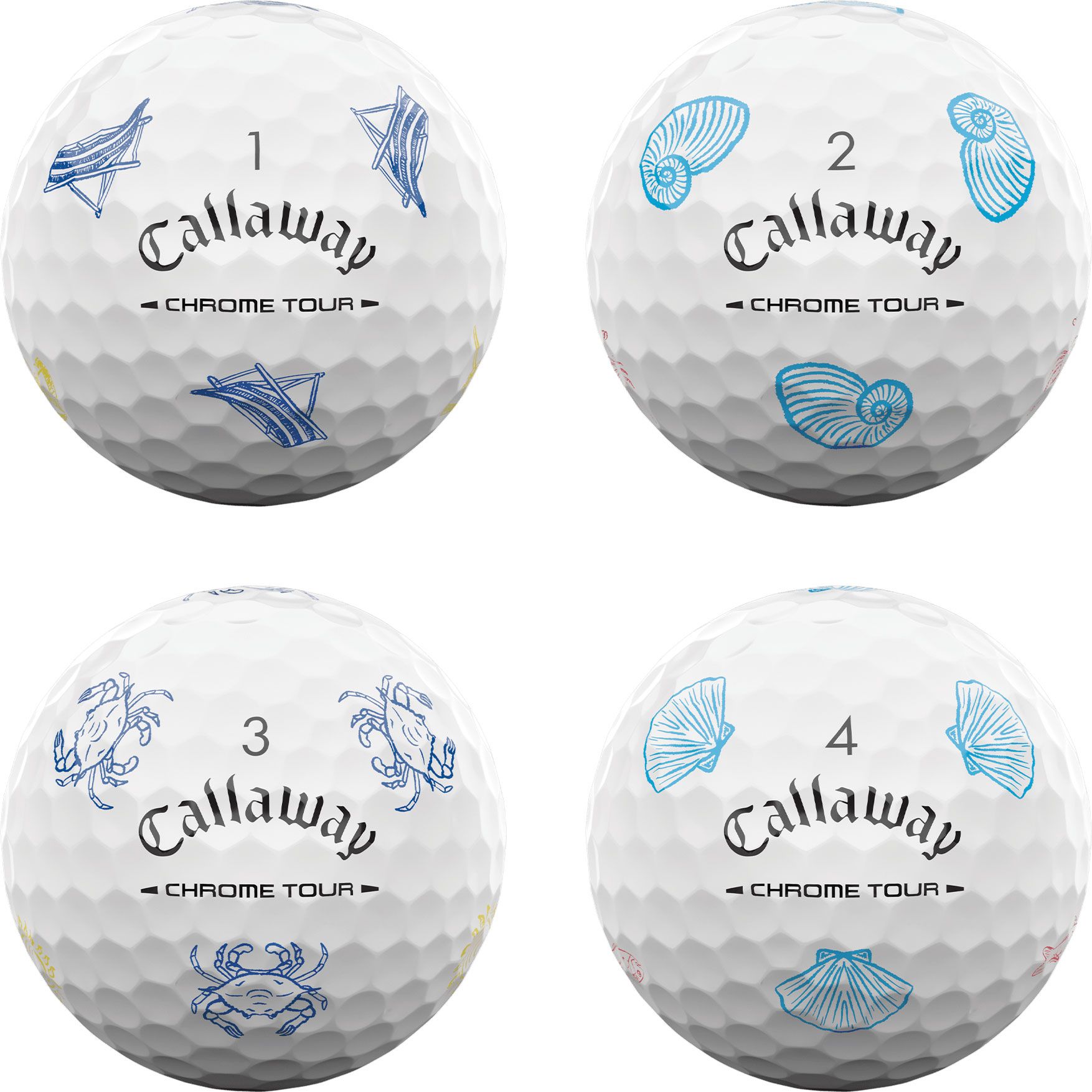 Callaway 2026 Chrome Tour Coastal Summer Golf Balls product image