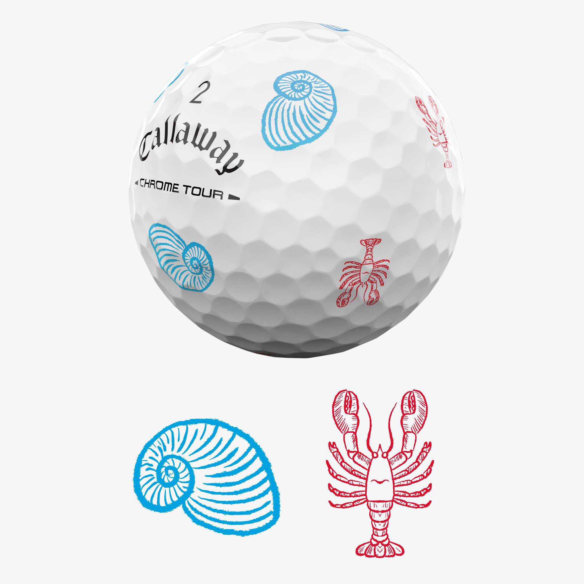Callaway 2026 Chrome Tour Coastal Summer Golf Balls product