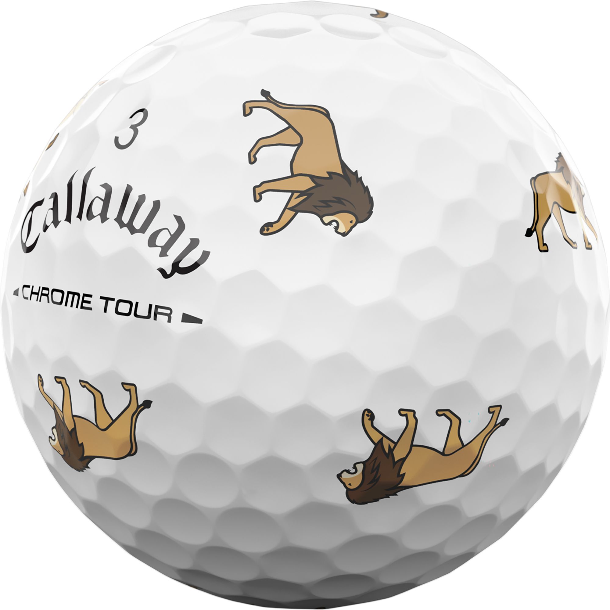 Callaway 2026 Chrome Tour Wild Animals Golf Balls product image