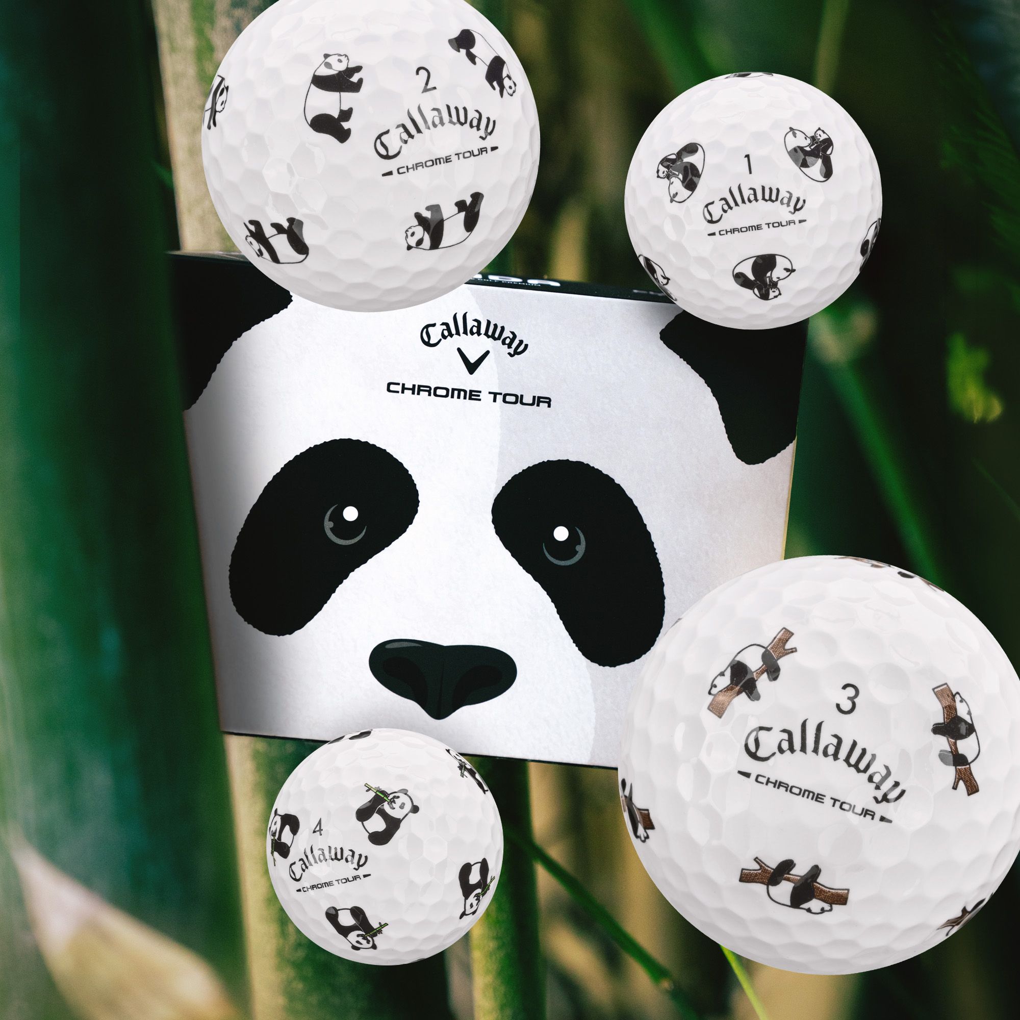 Callaway 2026 Chrome Tour Pandas Golf Balls product image