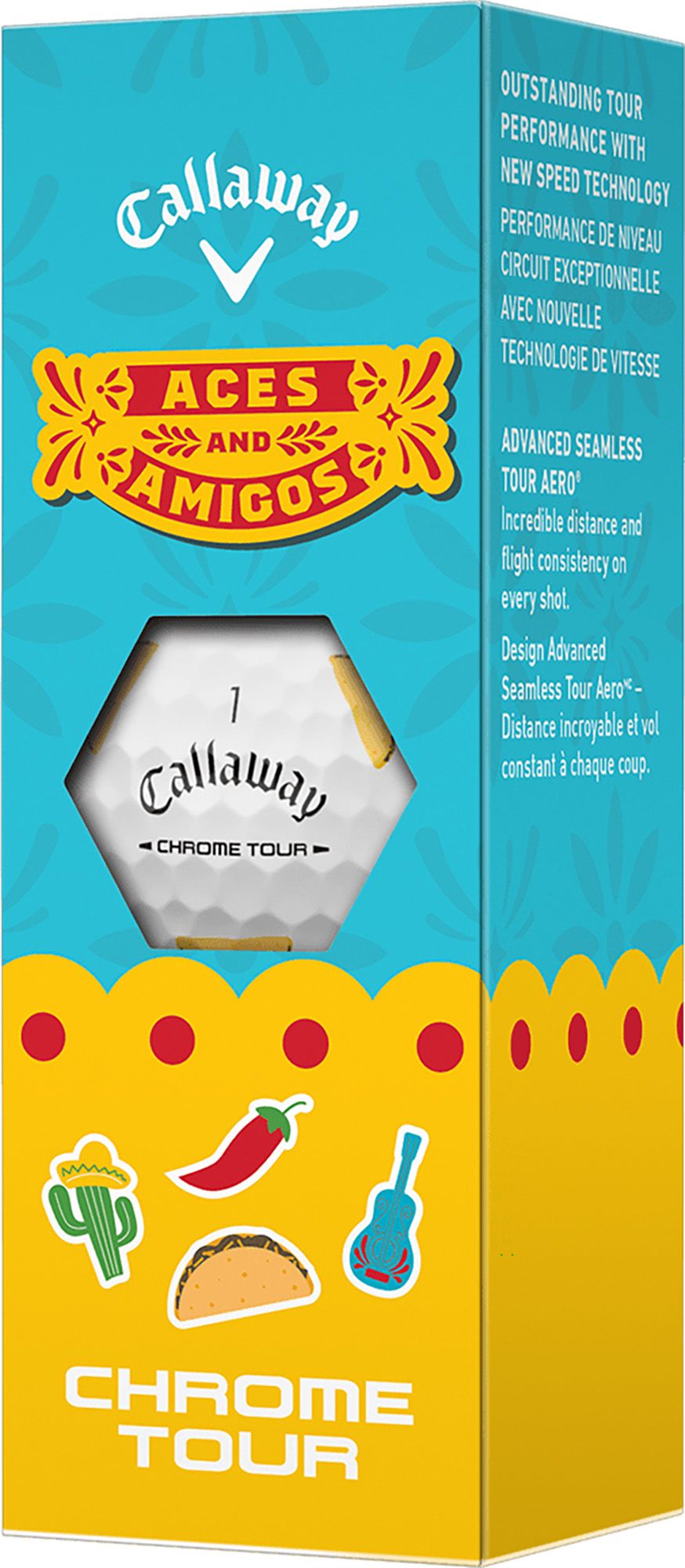 Callaway 2026 Chrome Tour Aces & Amigos Golf Balls product image