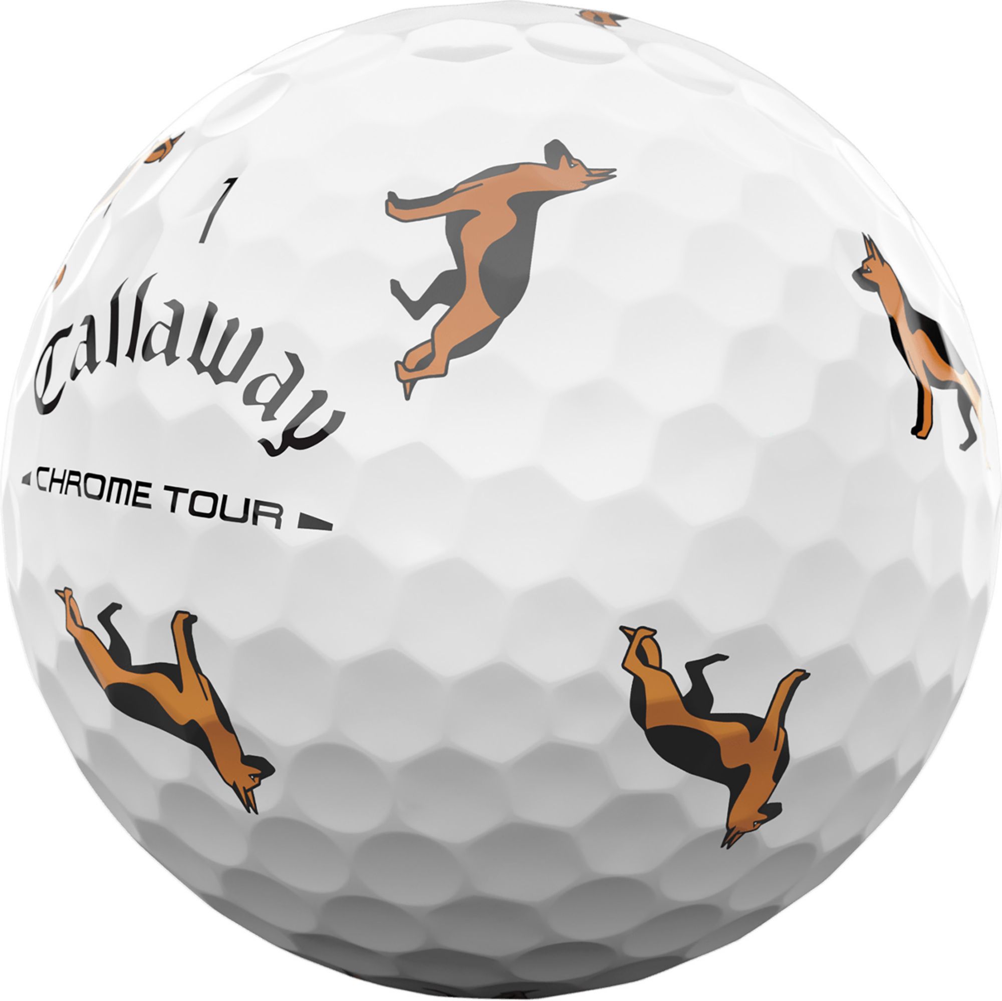 Callaway Chrome Tour German Shepherd Golf Balls product image