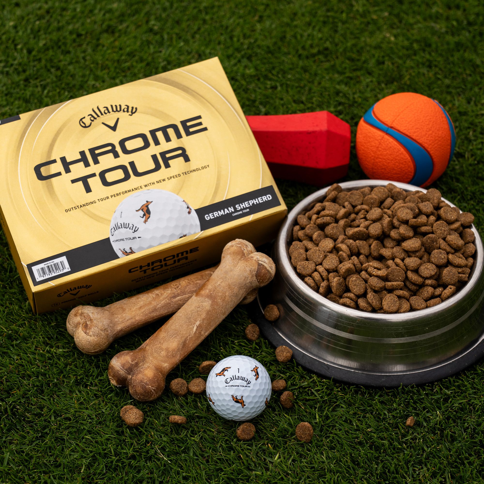 Callaway Chrome Tour German Shepherd Golf Balls product image