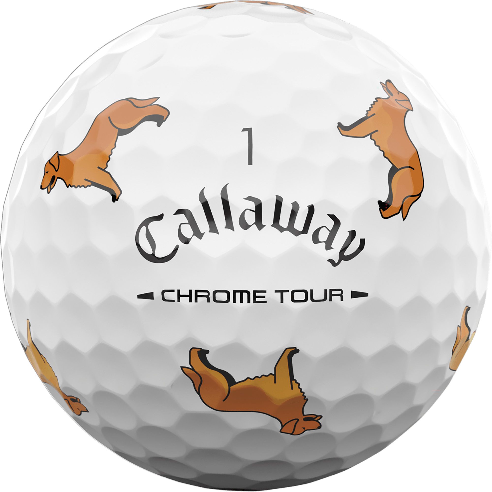 Callaway Chrome Tour Golden Retriever Golf Balls product image