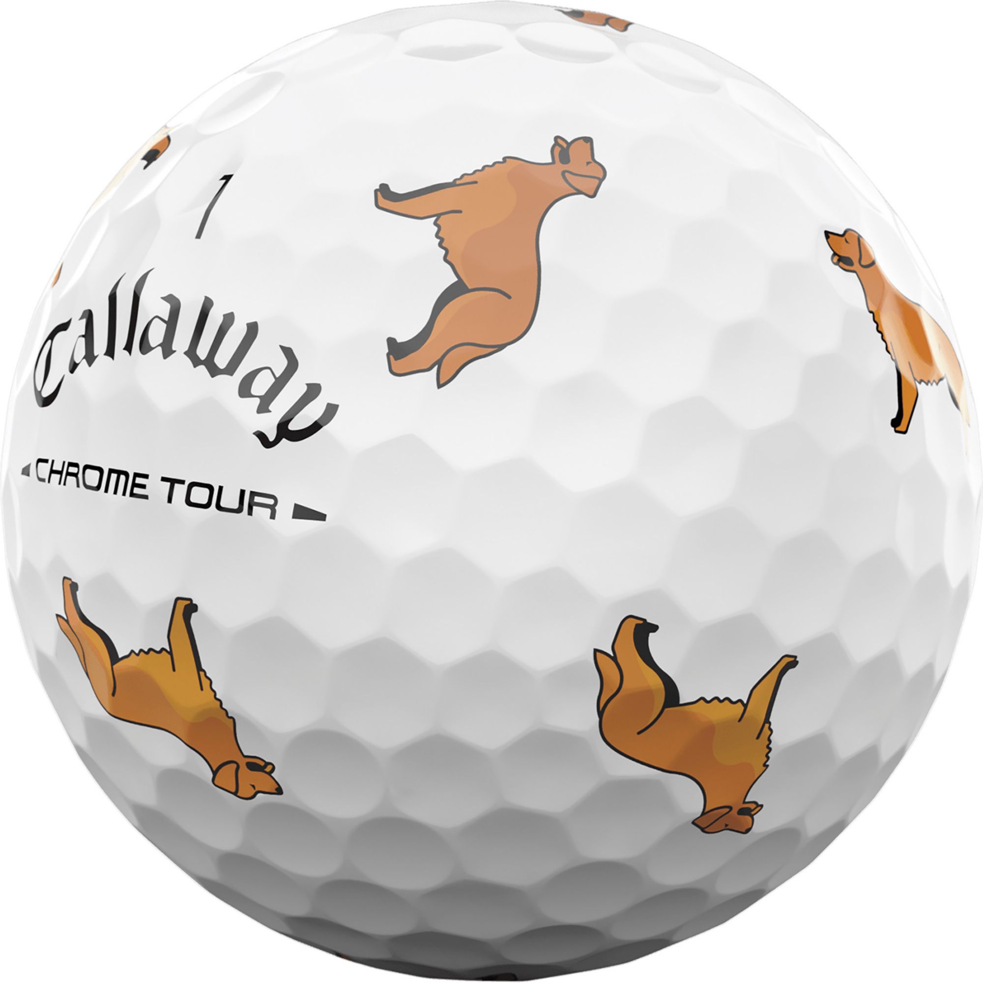 Callaway Chrome Tour Golden Retriever Golf Balls product image