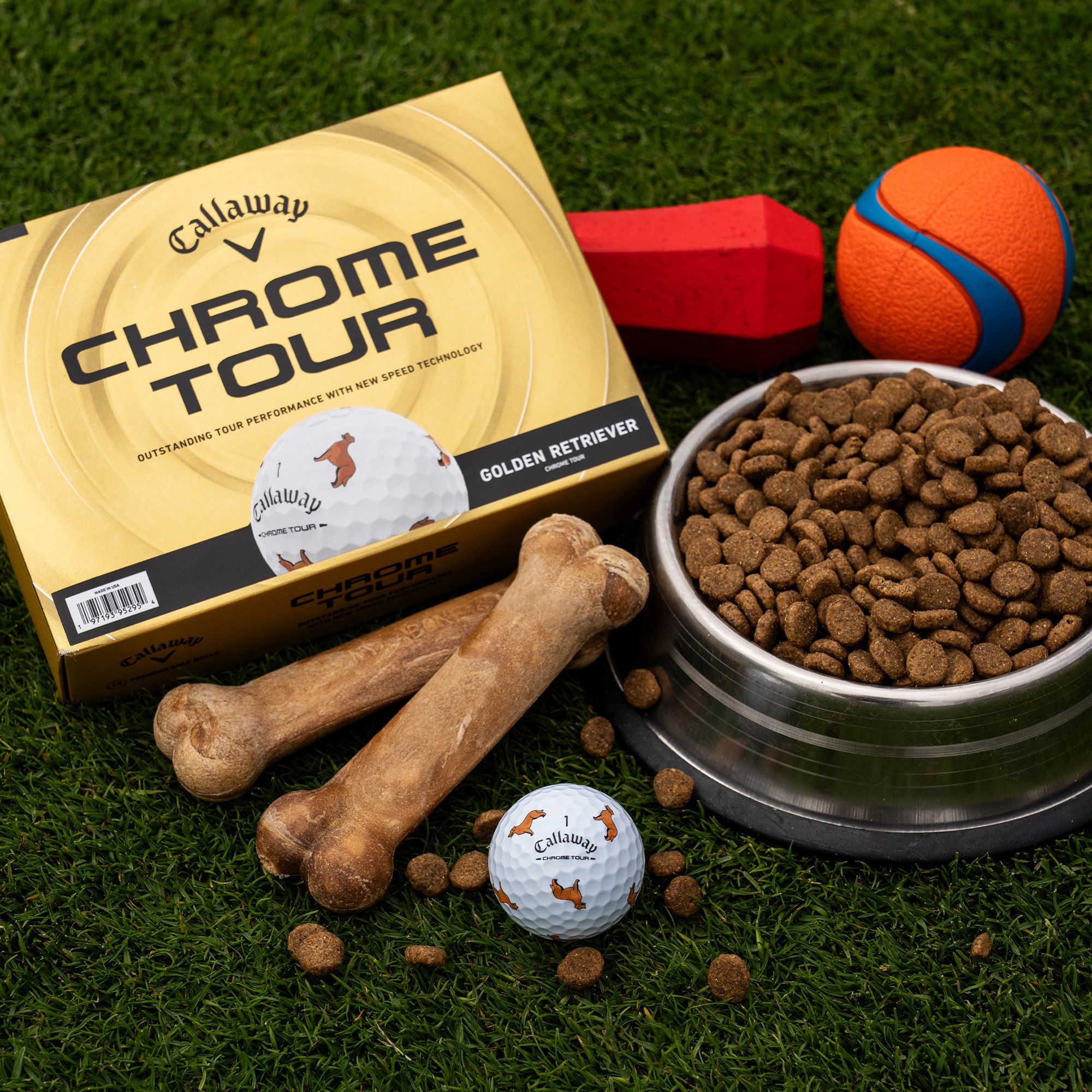 Callaway Chrome Tour Golden Retriever Golf Balls product image